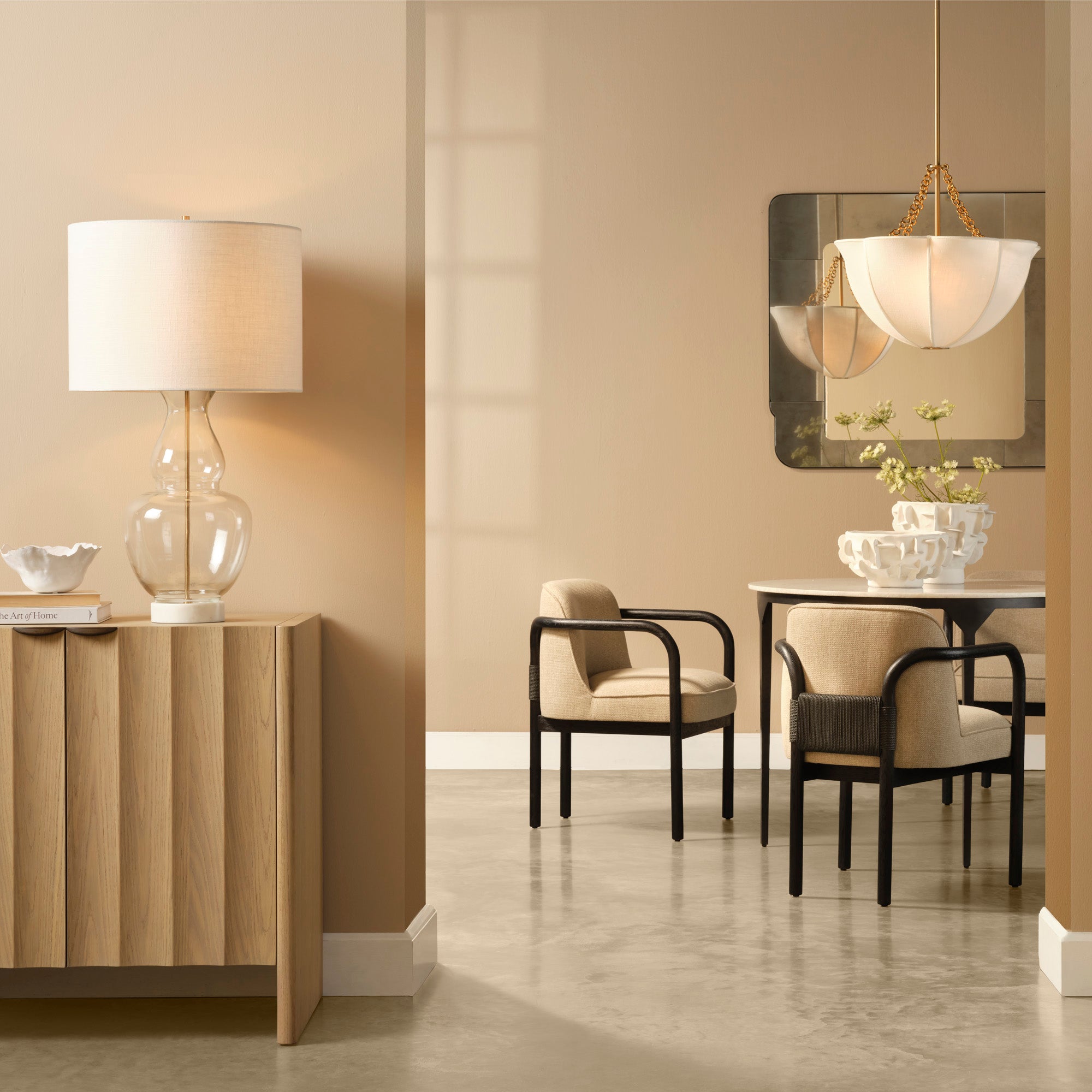 Jamie Young Tether Ebony Oak Dining Chair