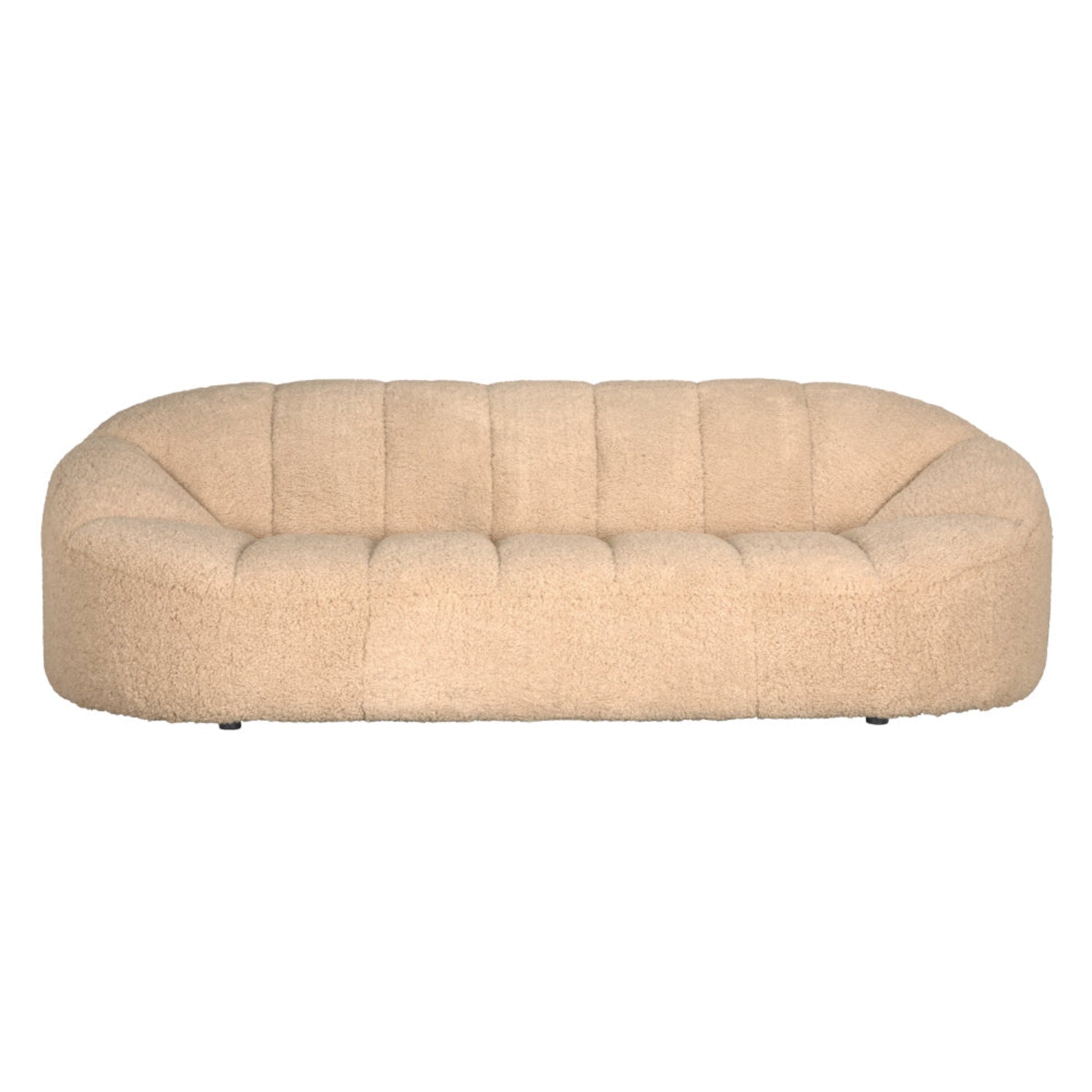 Noir Amadeus Camel Fabric Sofa upholstered in Camel Fabric