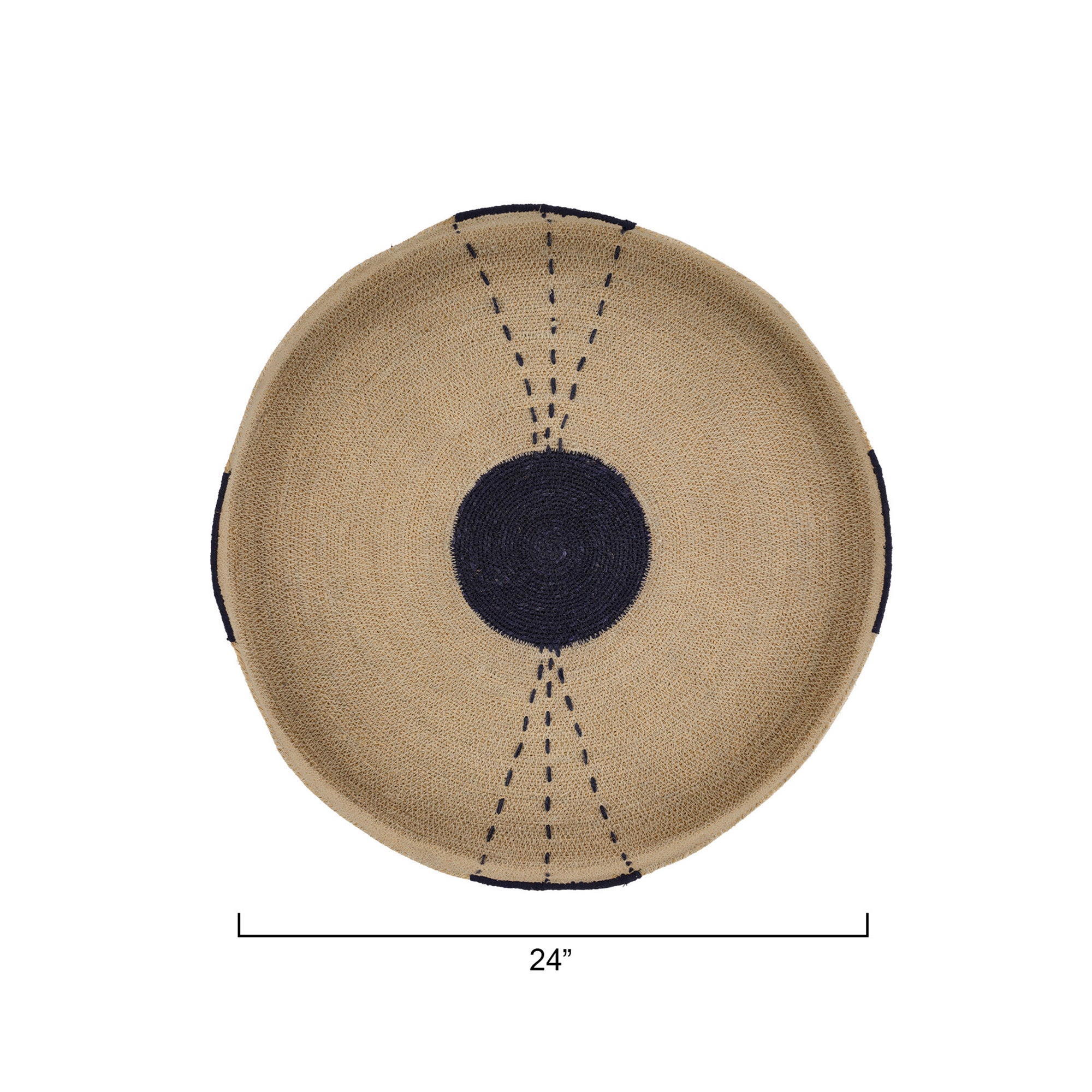Jamie Young Sundial Navy Wall Art