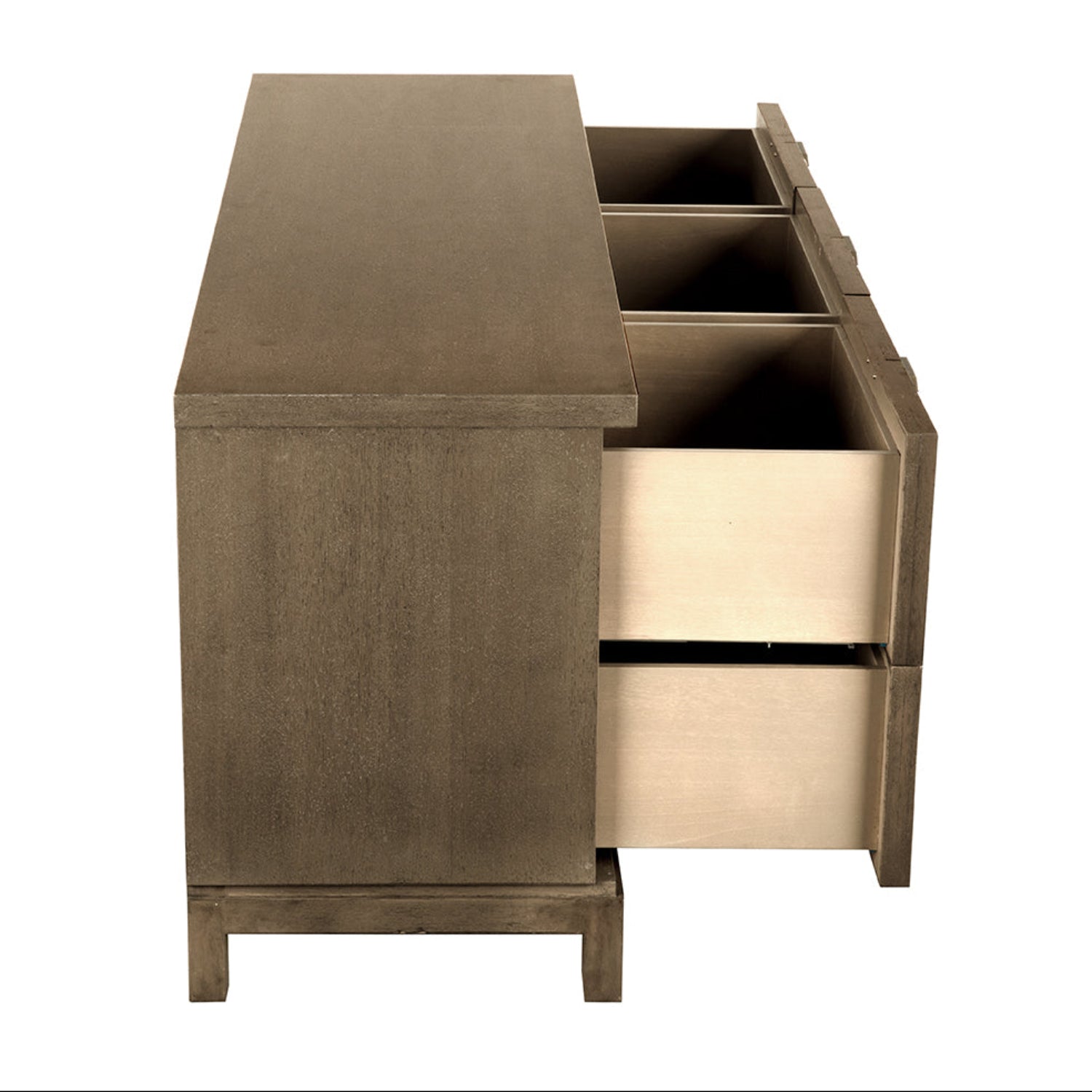 Noir Musashi Greige Walnut 6 Drawer for the home