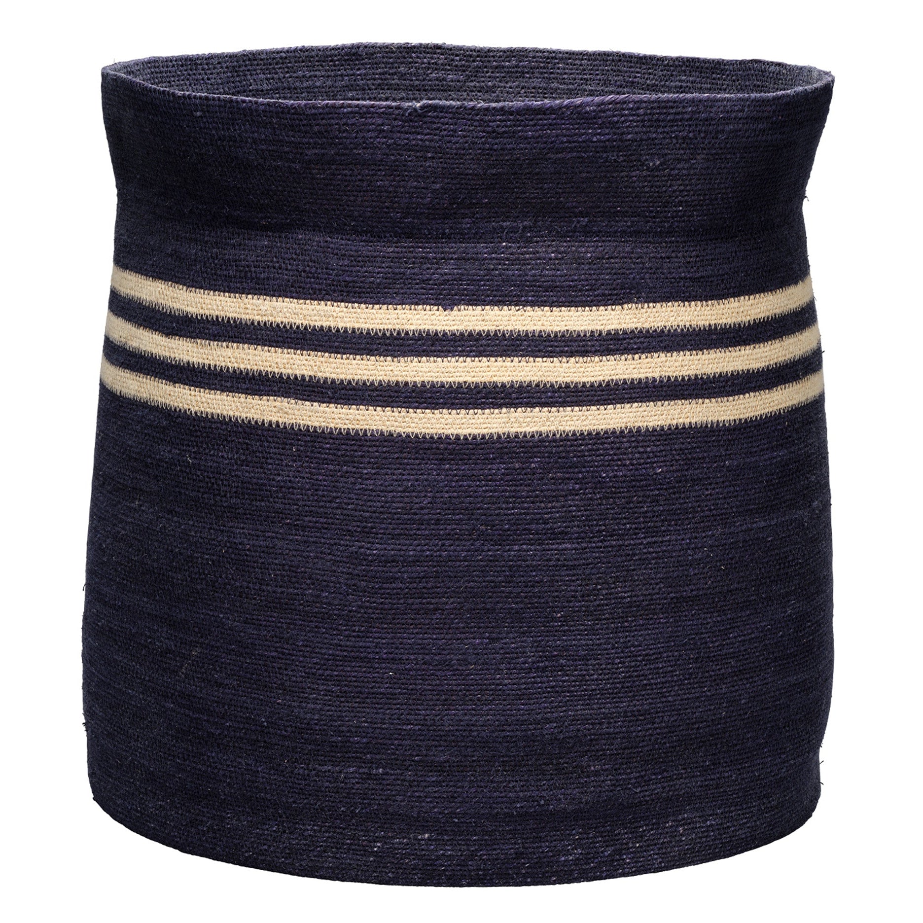 Jamie Young Camden Navy Seagrass Basket