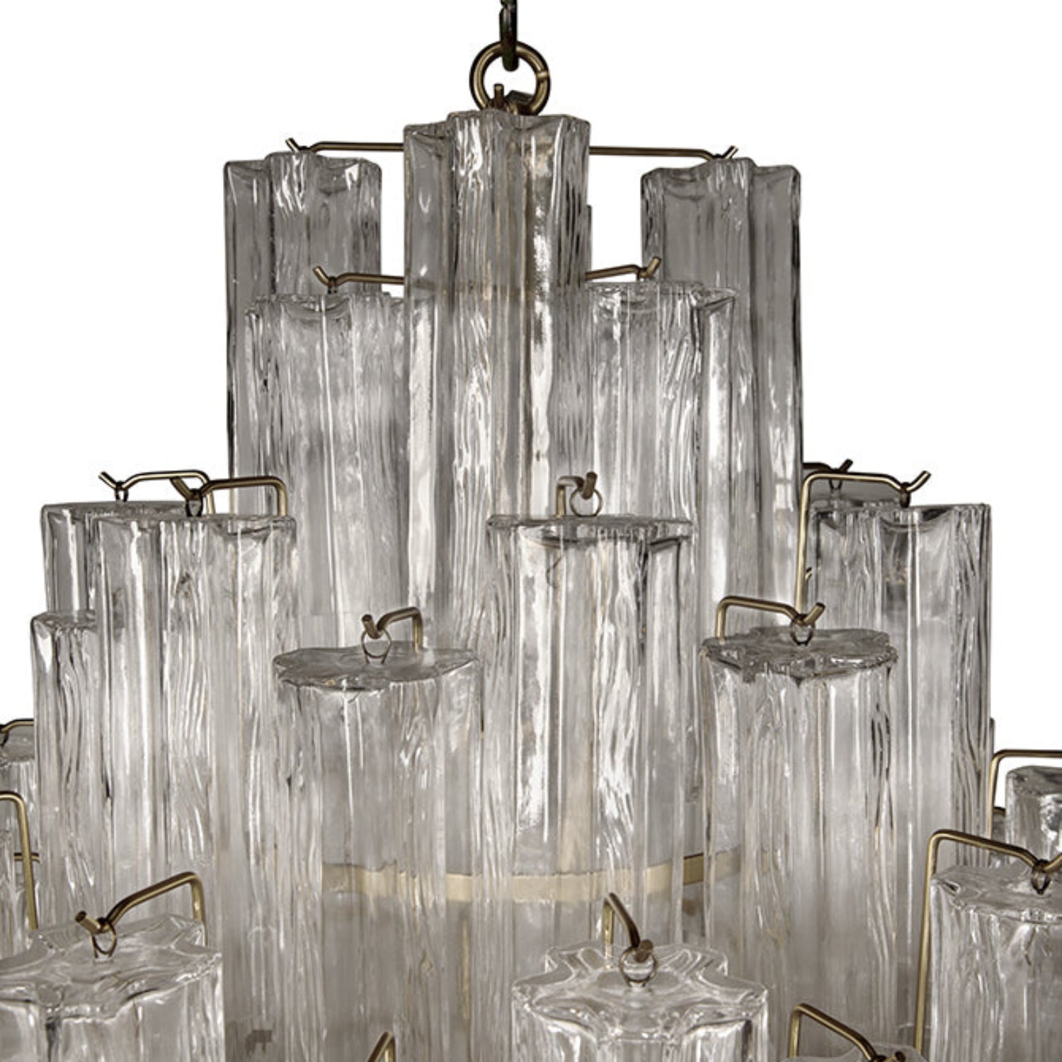 Antique Brass Laurent Chandelier by Noir