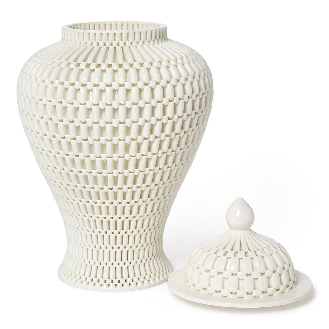 Filigree Covered Temple Jar