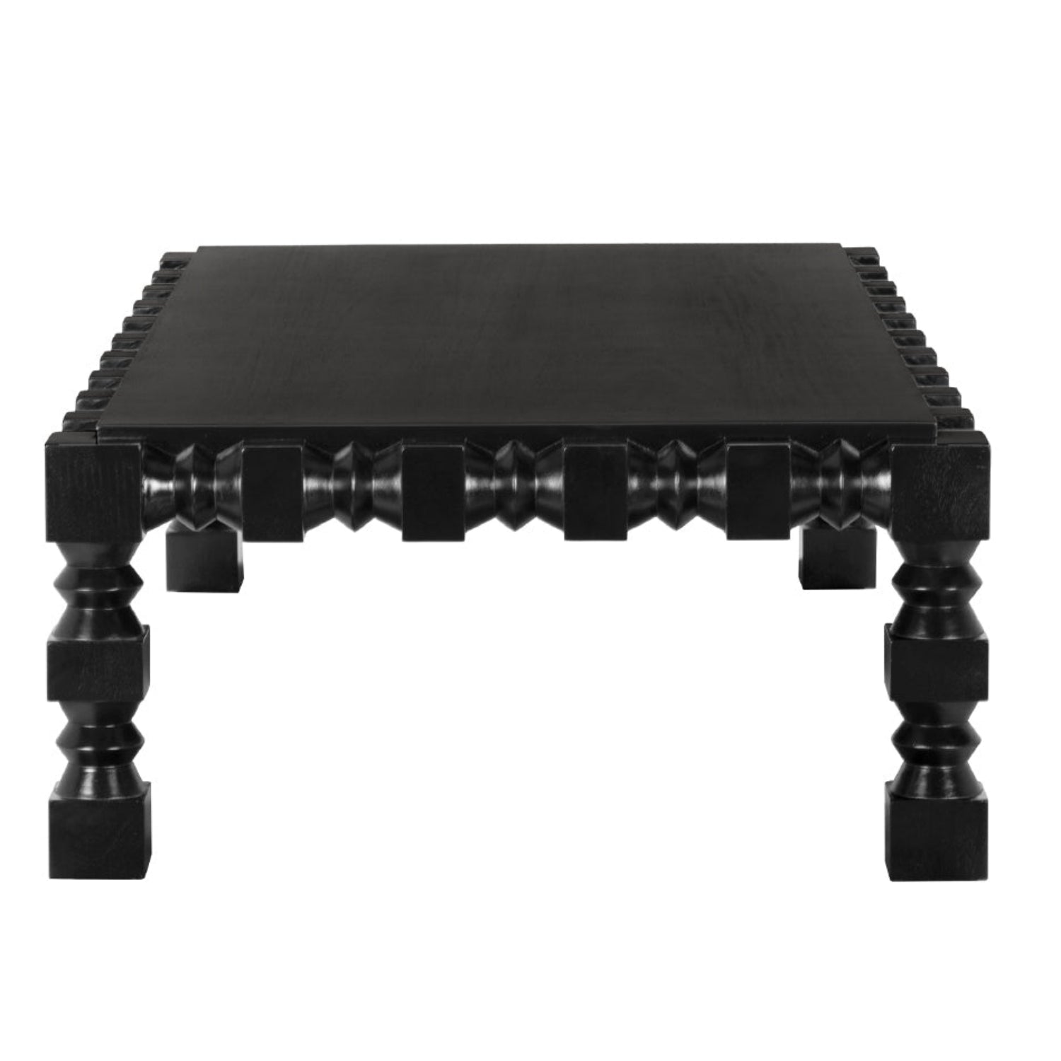 Moabite Coffee Table finished in Hand Rubbed Black