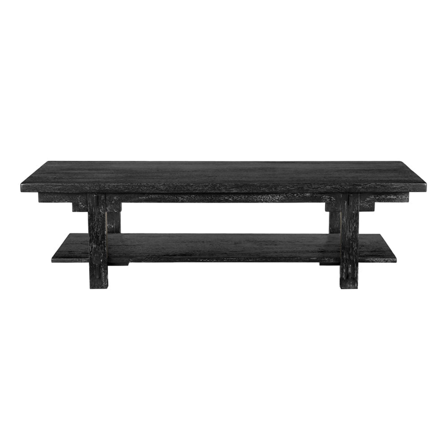 Noir Yaoli Coffee Table in Black Walnut finish