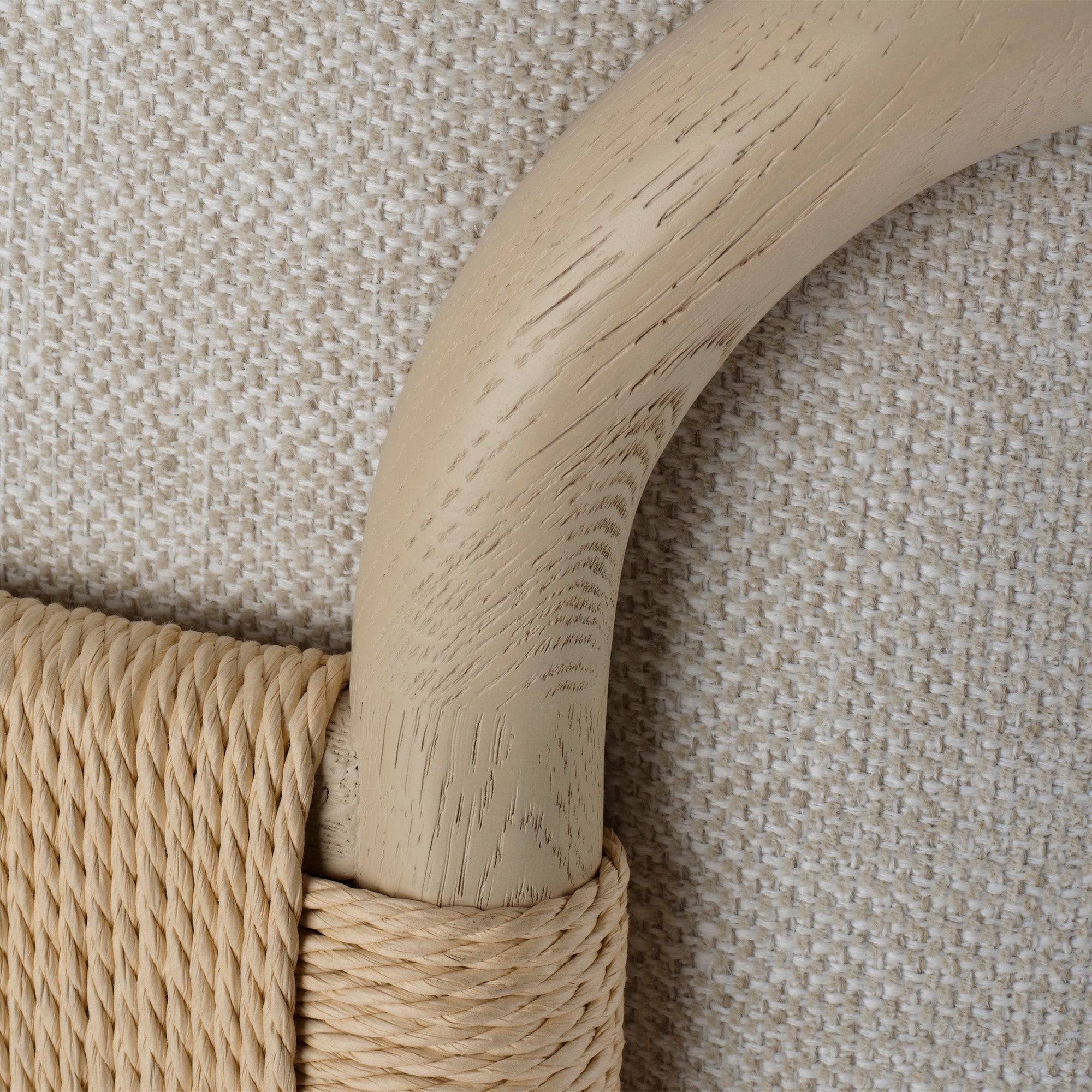 Jamie Young Tether Pale Oak Counter Stool