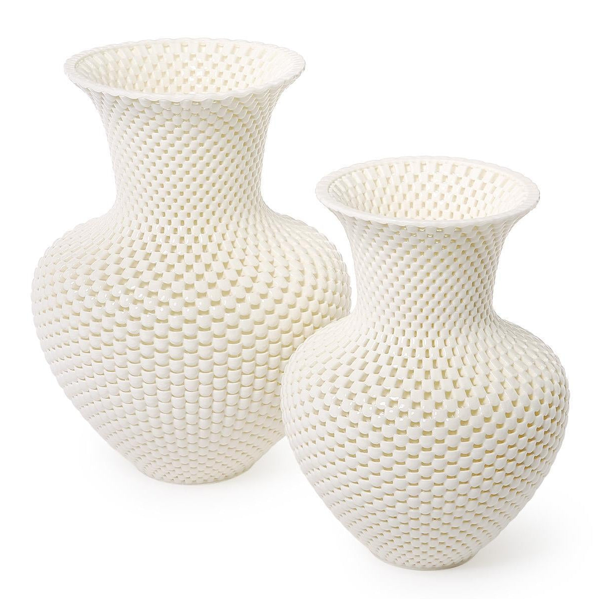 Filigree Vase Set of 2