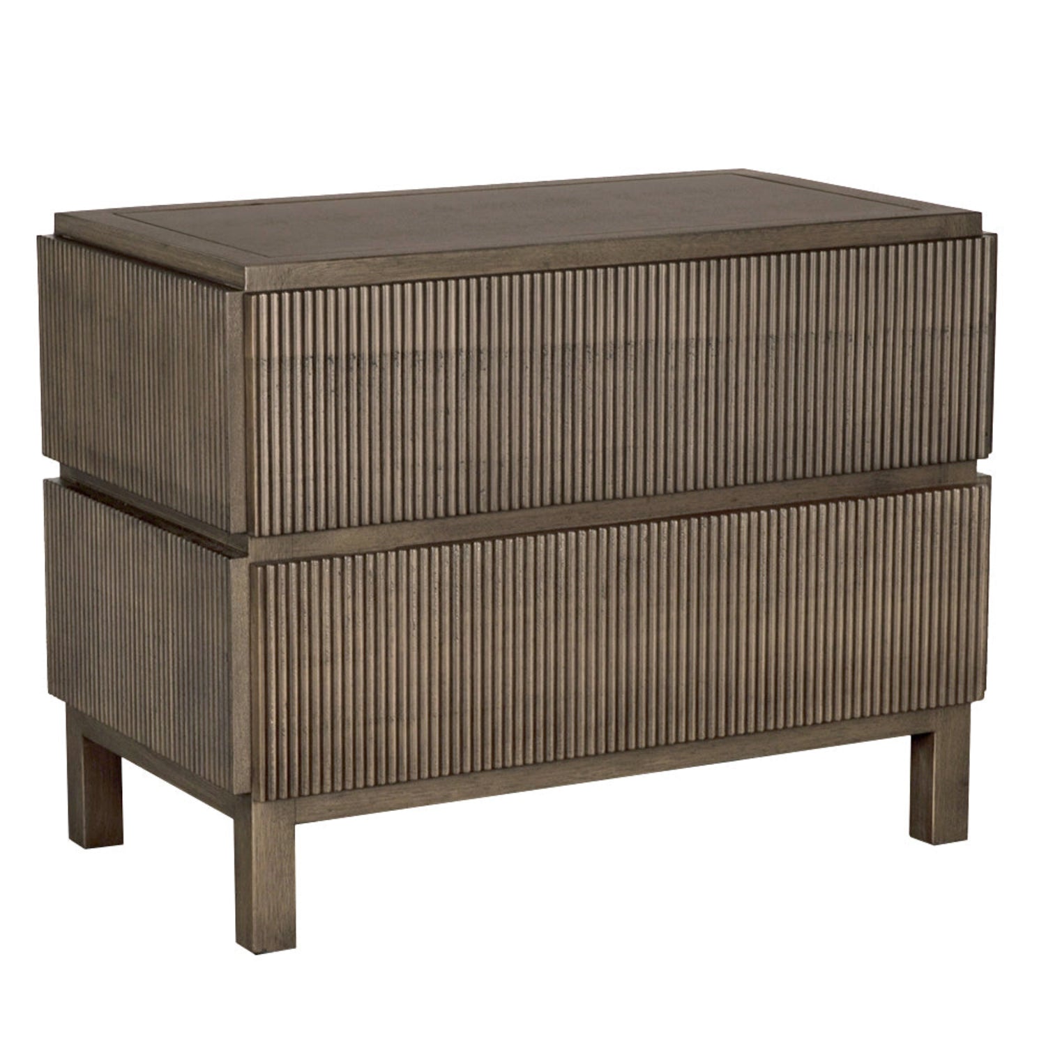 Noir Plato Greige Walnut Sideboard