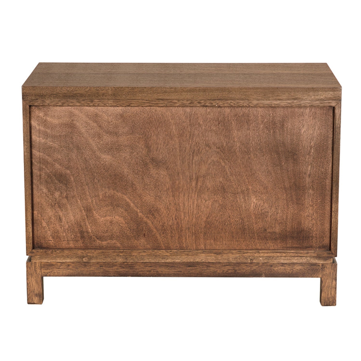 Noir Musashi Dark Walnut Large 2 Drawer at 40 in. W x 22 in. D x 29 in. H