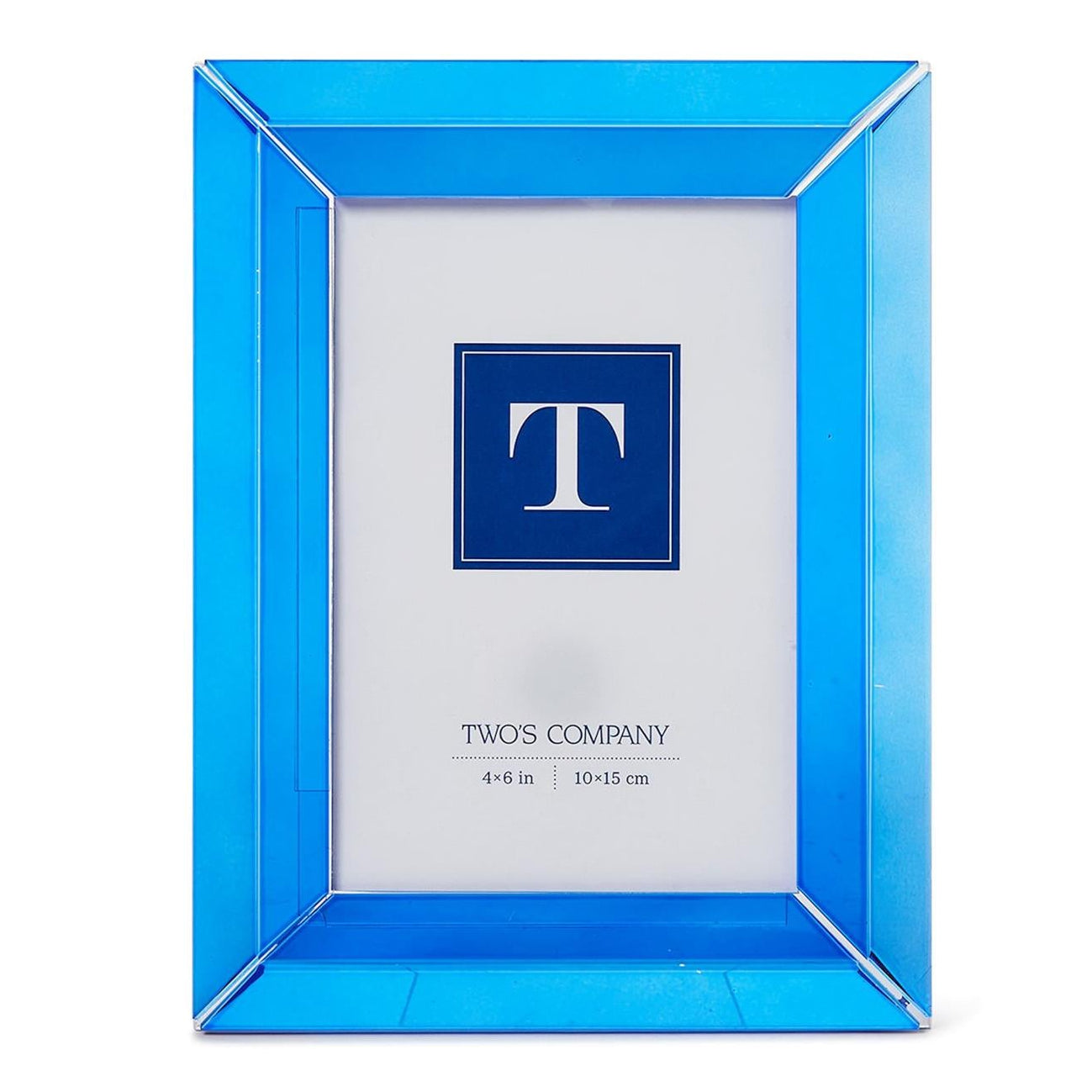 Mediterranean Blue 4" x 6" Crystal Frame