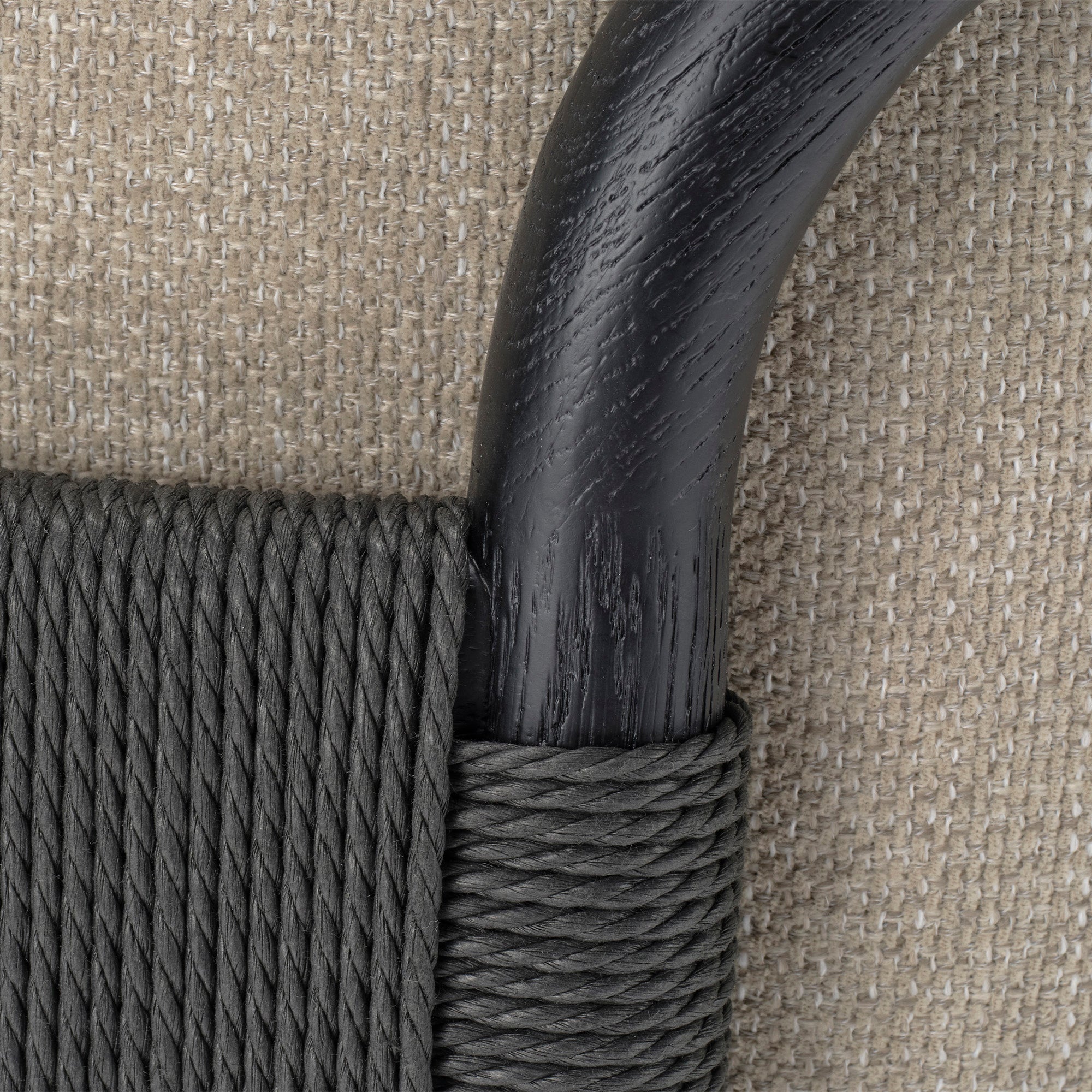Jamie Young Tether Ebony Oak Dining Chair