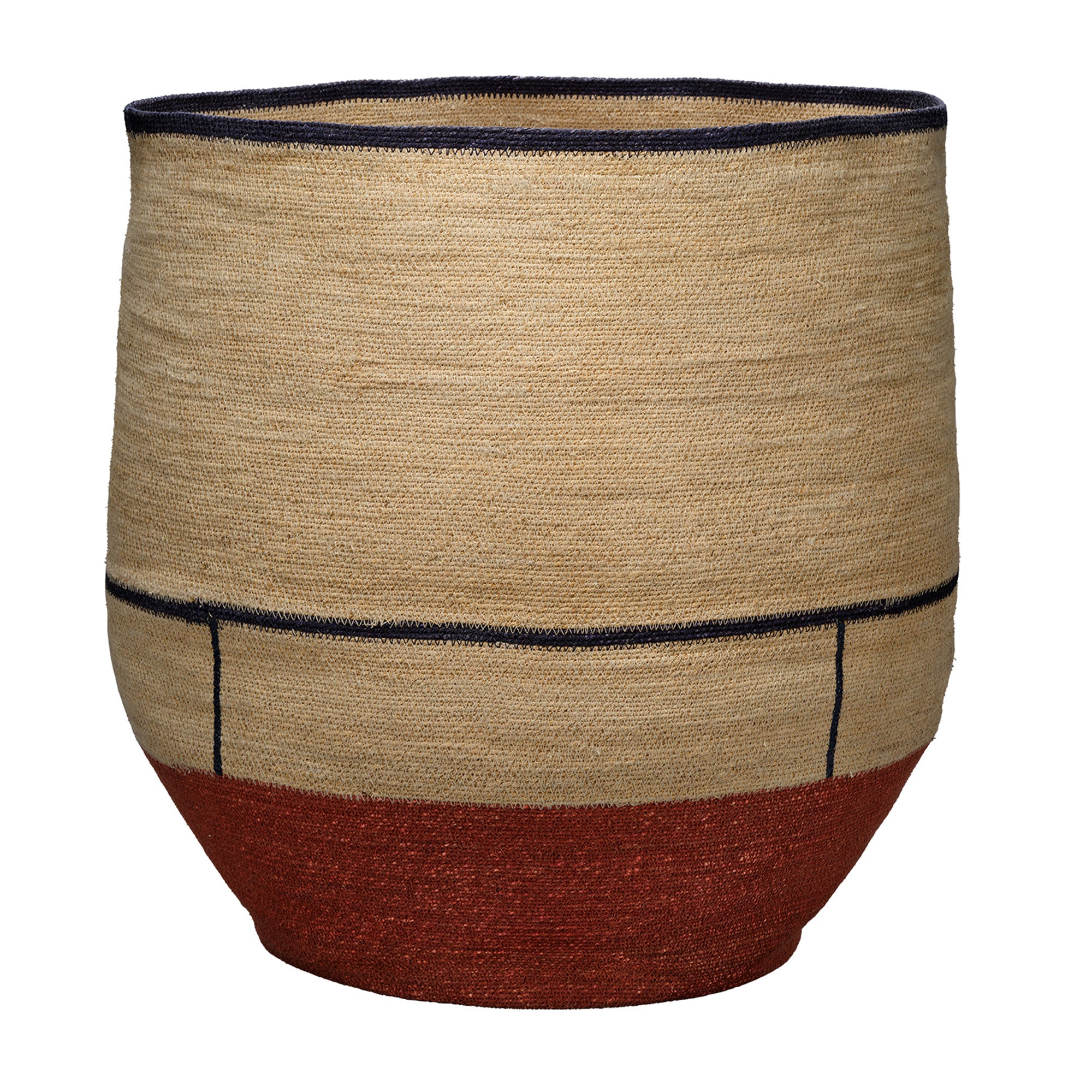 Jamie Young Firefly Natural Seagrass Basket