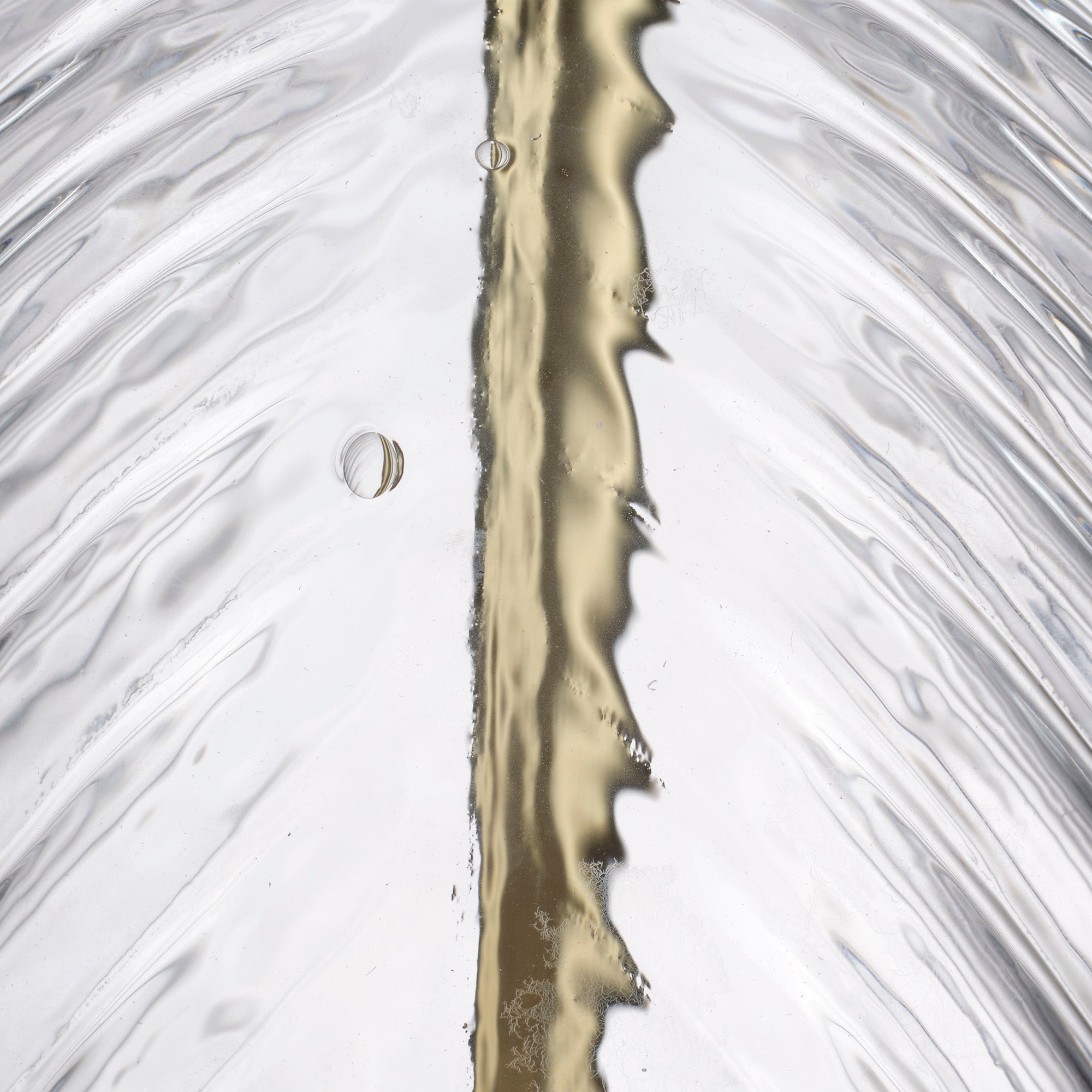 Lifestyle by Jamie Young Maple Clear Glass Table Lamp with Linen Shade