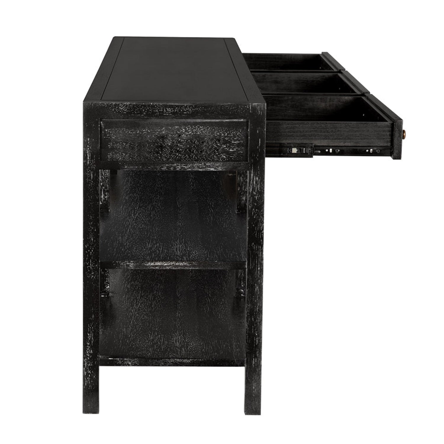 Noir Grace Console shown in Black Walnut