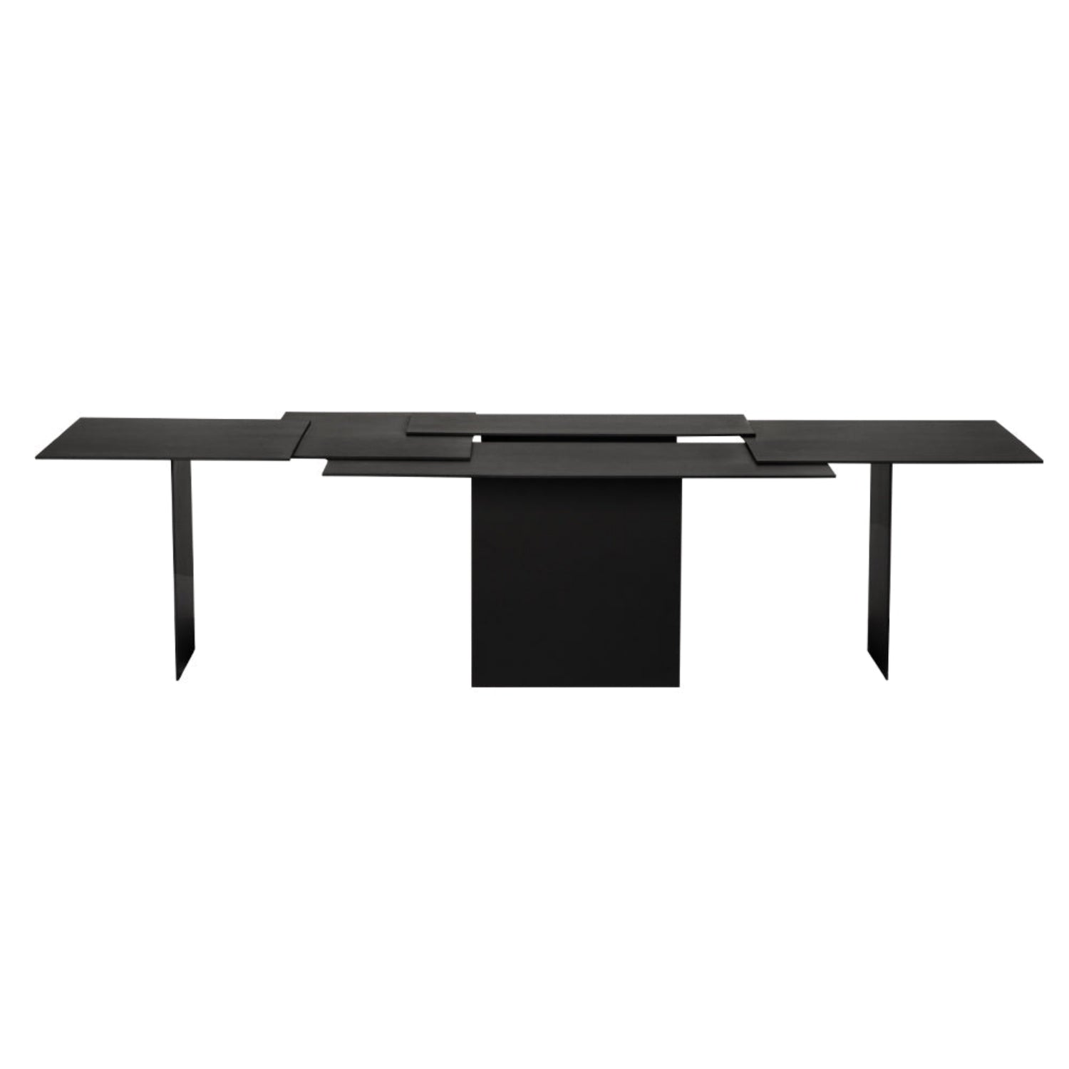 Matte Black Delphi Coffee Table by Noir