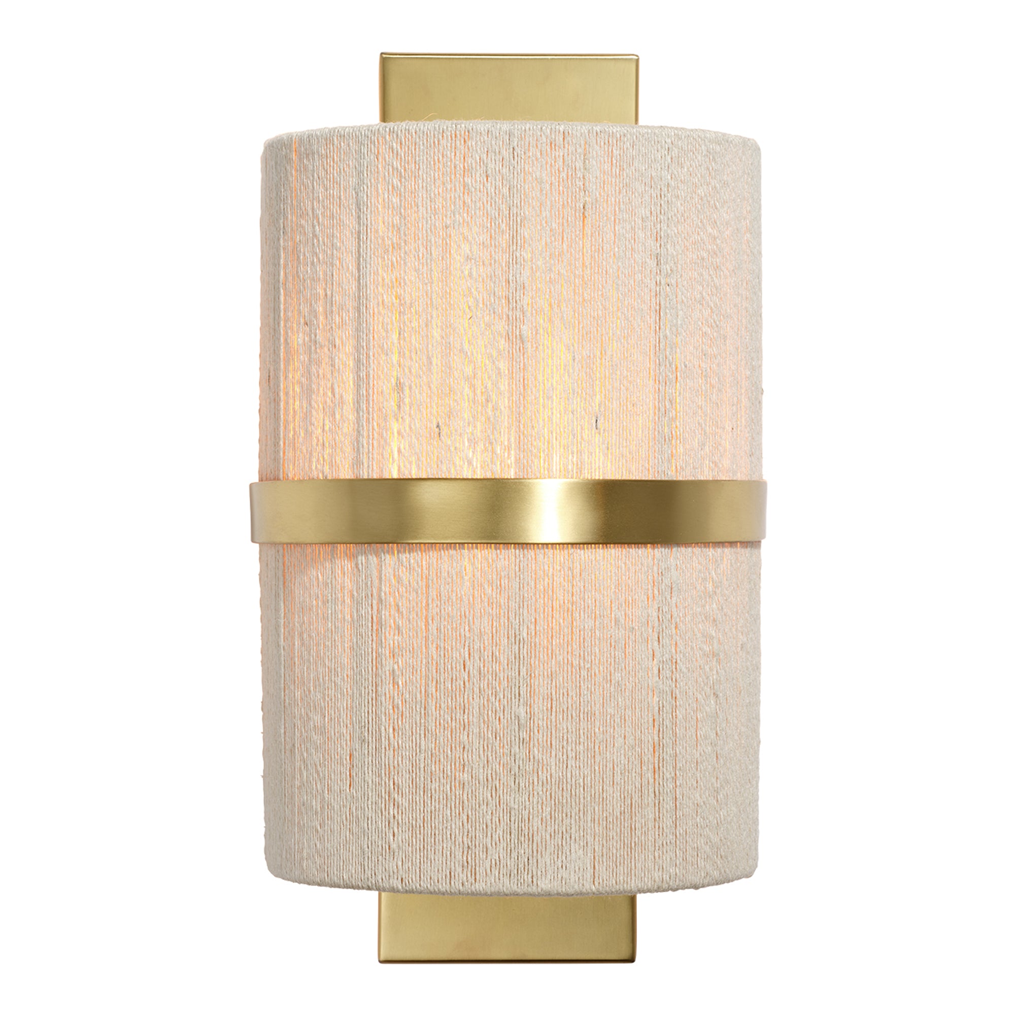 Jamie Young Carousel Off-White 1-Light Wall Sconce