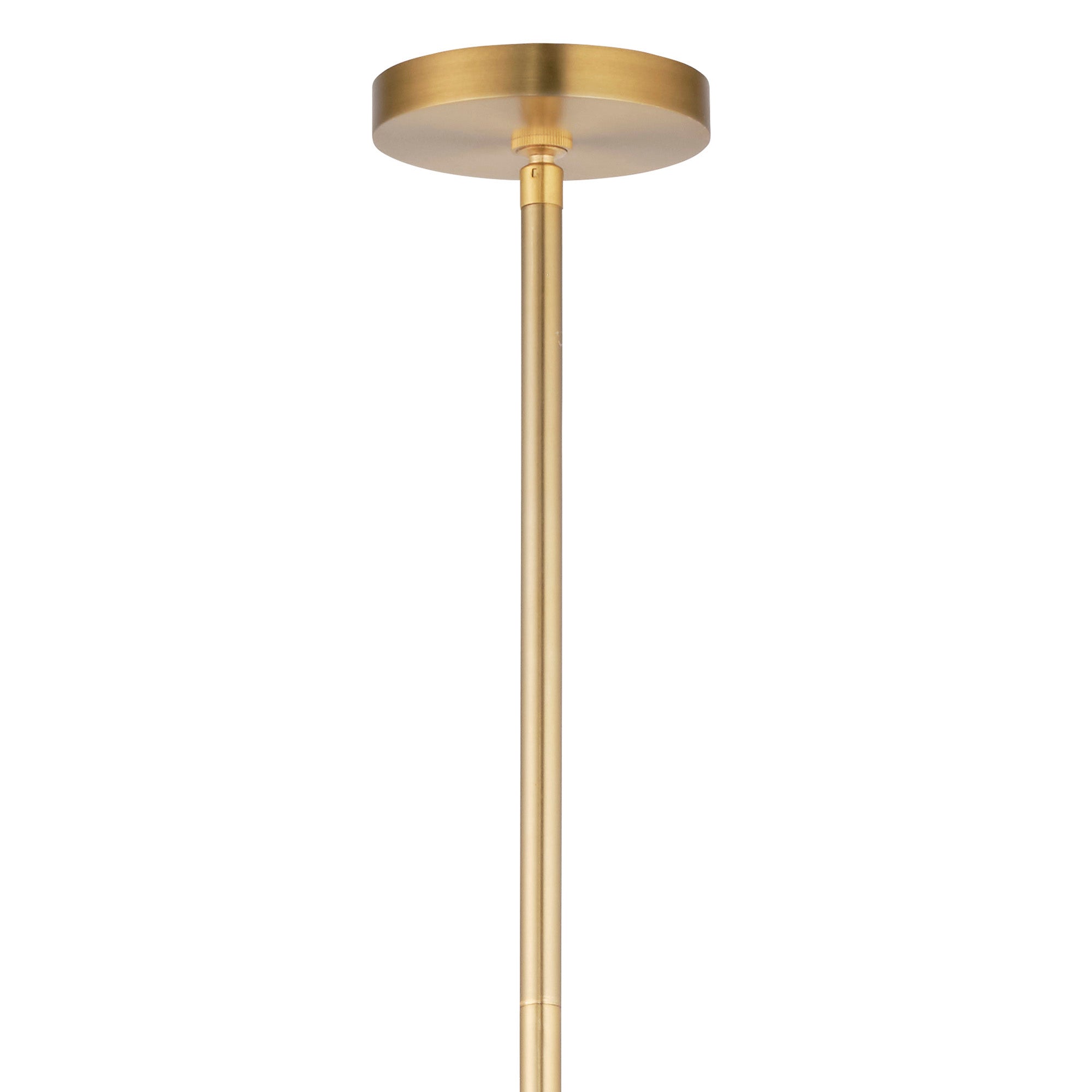 Jamie Young Aire Pale Blue Linen 4-Light Small Chandelier