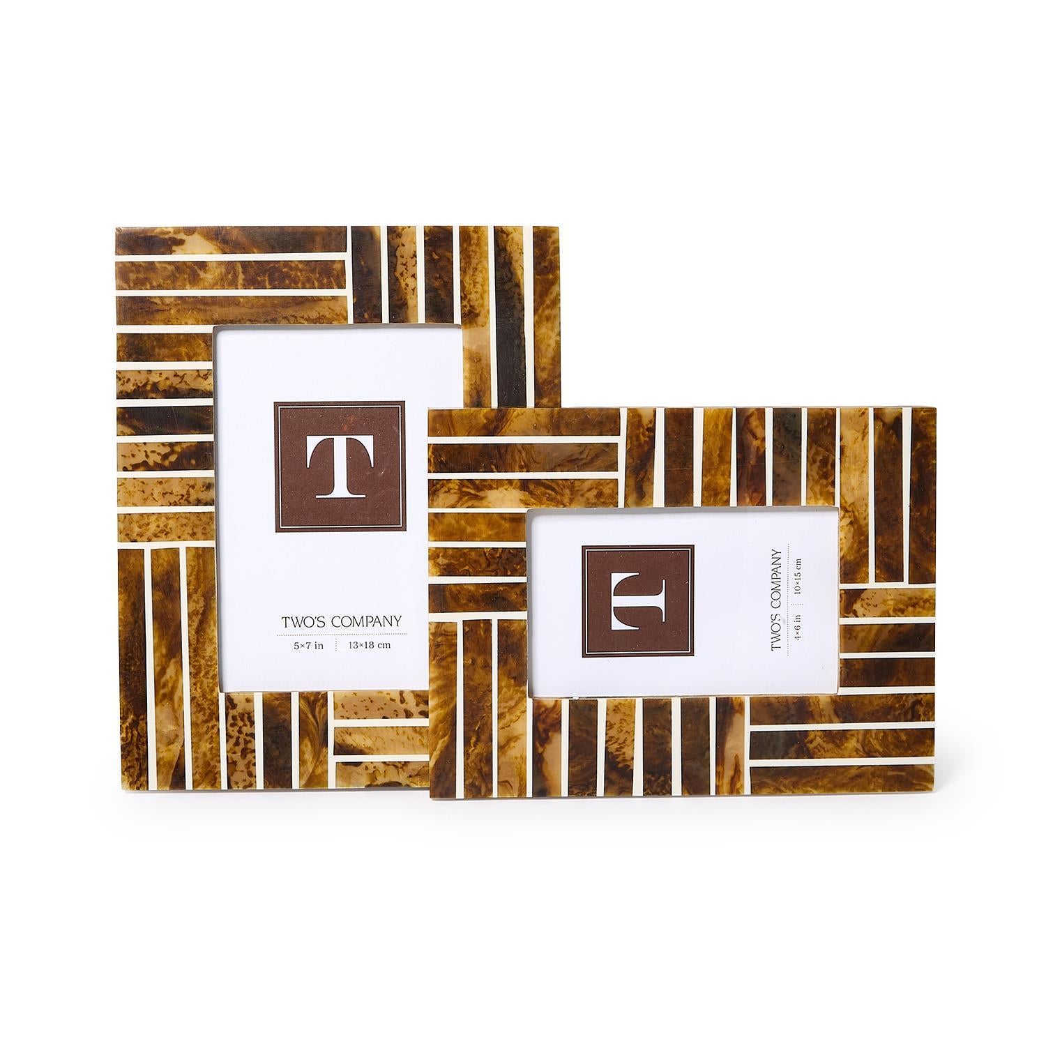 Stria Photo Frame Set of 2