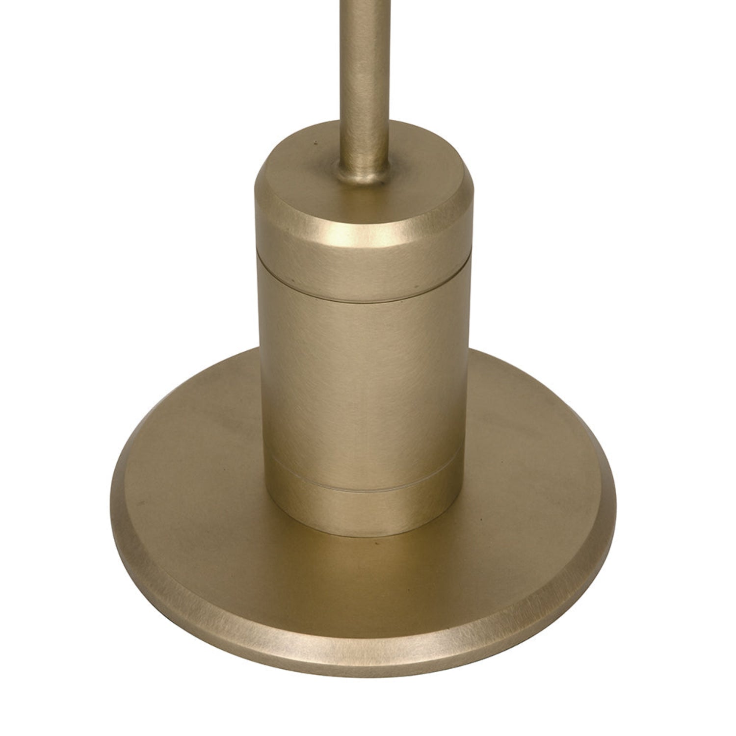 Kurtz Brass Finish Side Table finished in Brass