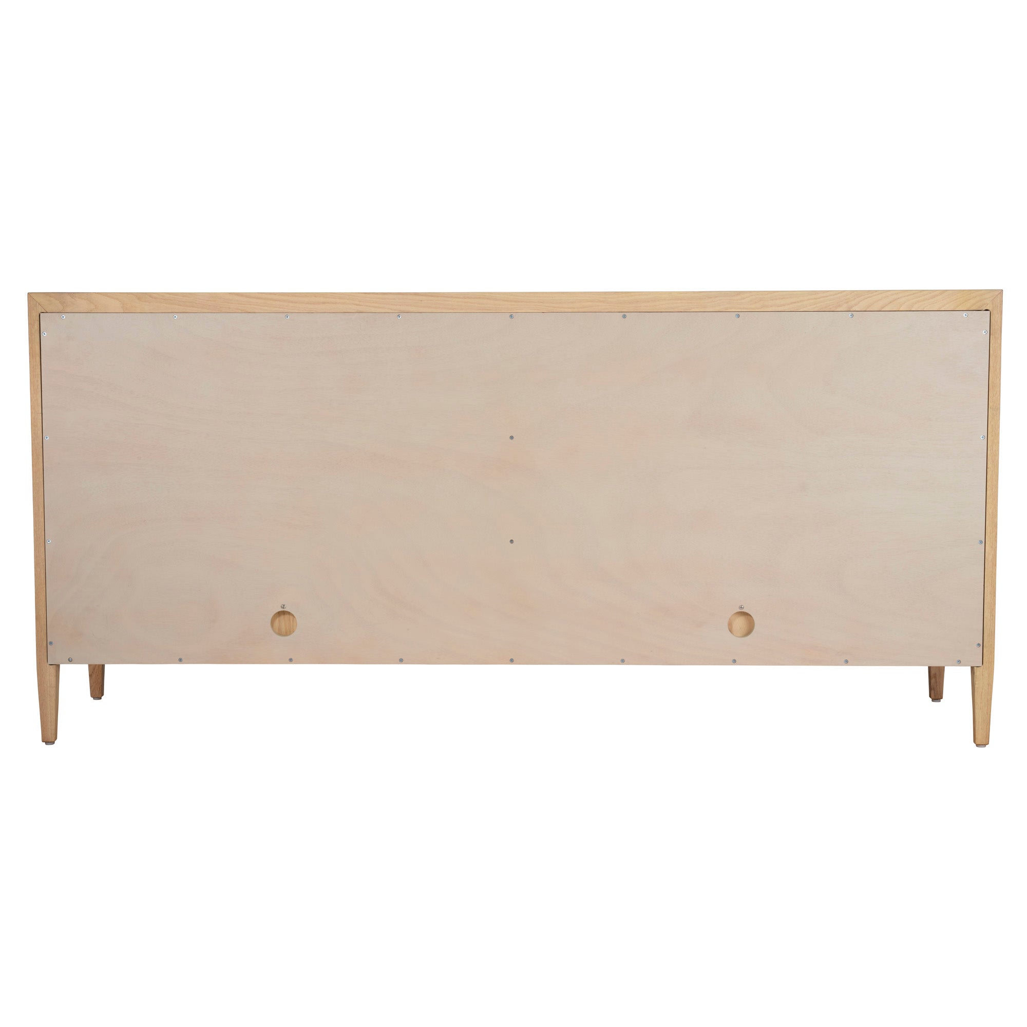 Jamie Young Landmark Pale Oak Four Door Credenza