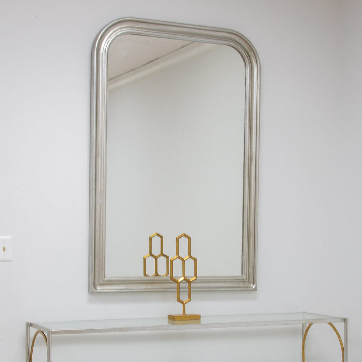 Louis Philippe Wood Wall Mirror