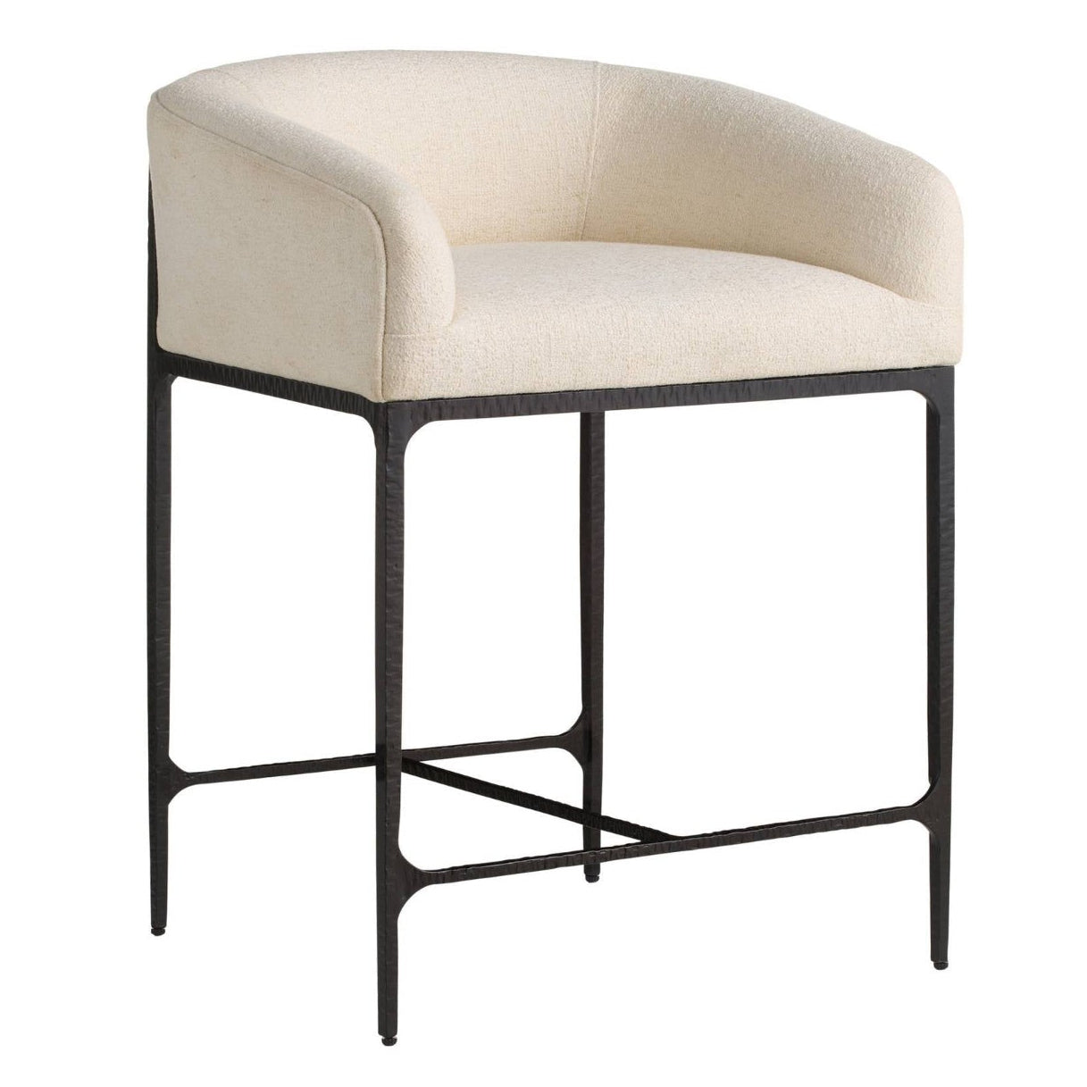 Arteriors Osbourne Oxford White Counter Stool