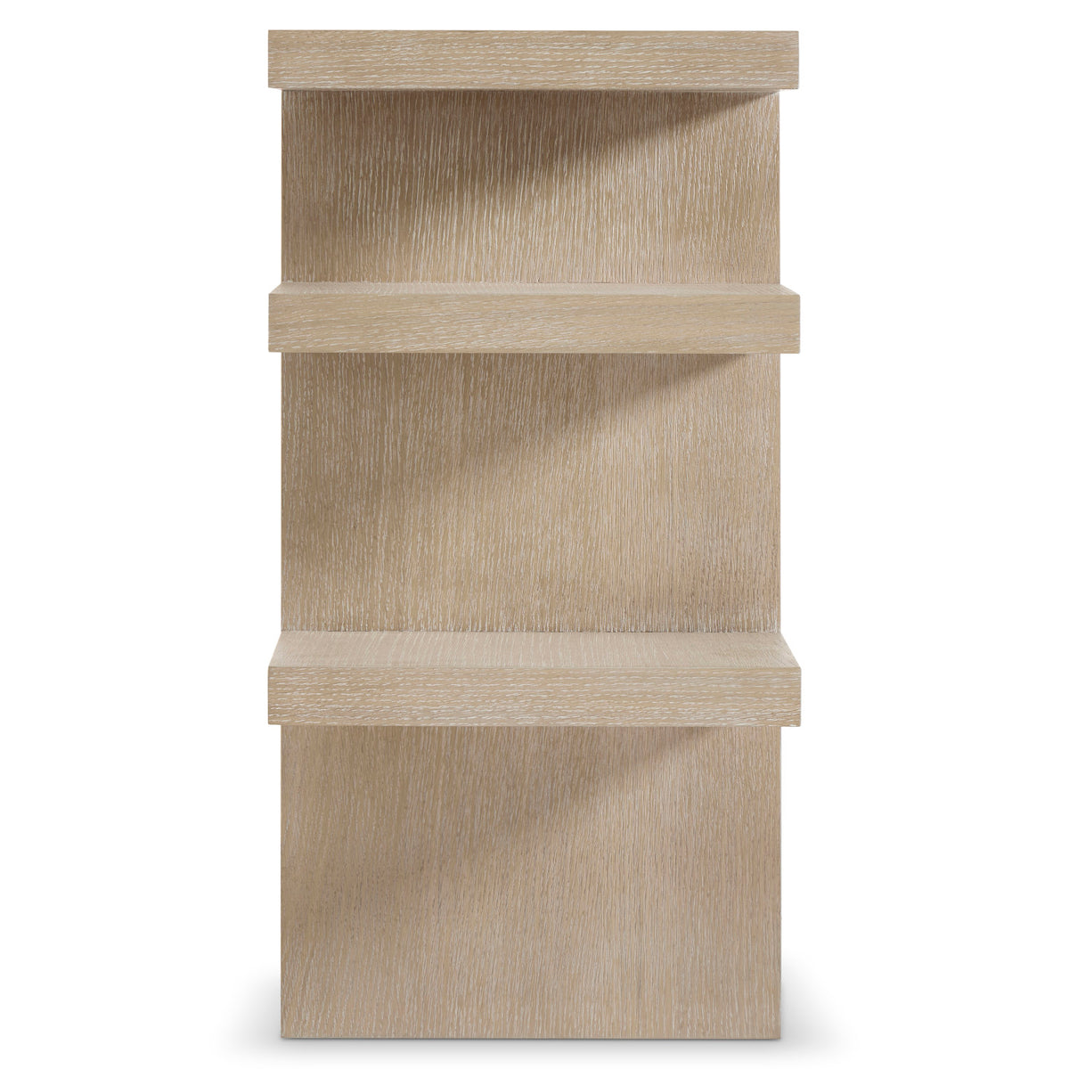 Bernhardt Living Asana Console Table in Tan, detail view