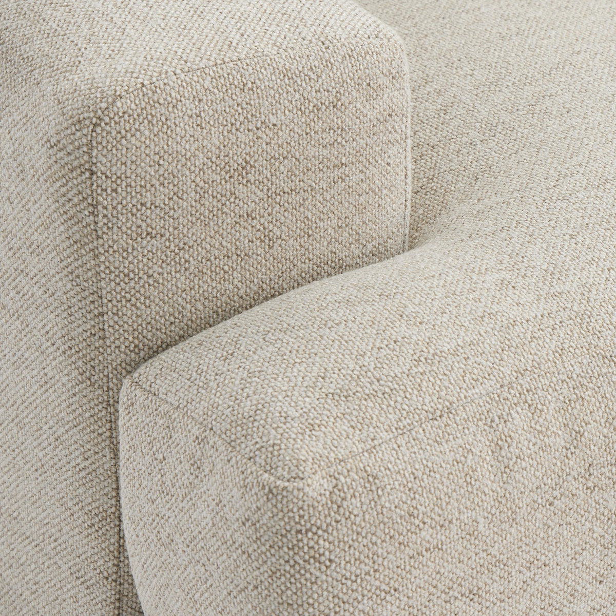 Bernhardt Living Fairfax Fabric Chair in Beige, back view