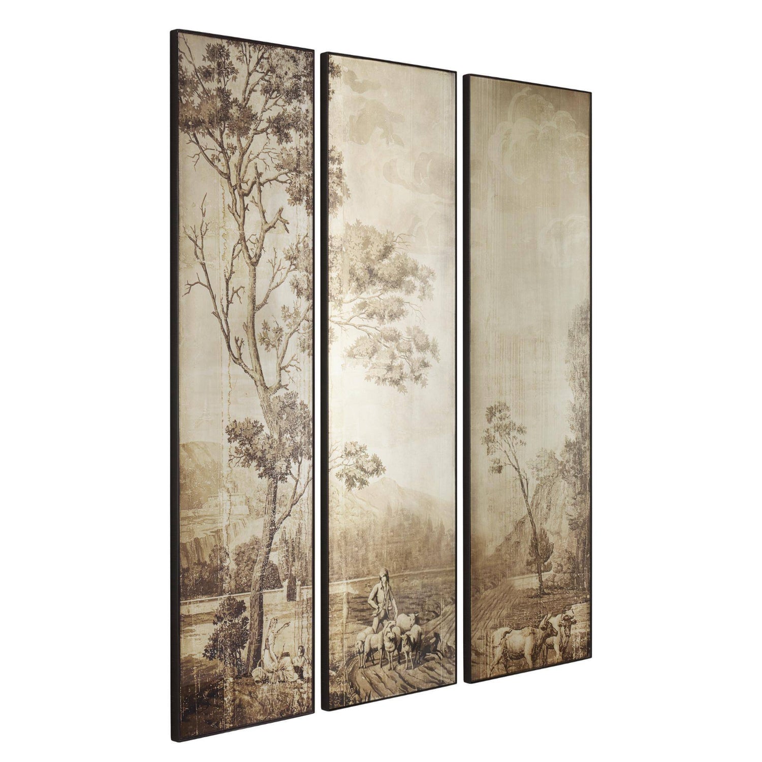 Arteriors Pastorale Wall Plaque Set of 3