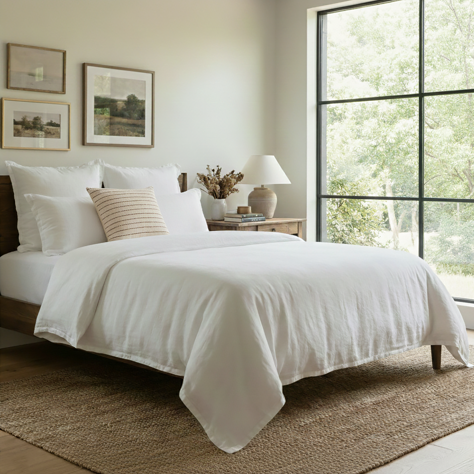Pom Pom at Home Georgie Bamboo Linen Duvet Cover