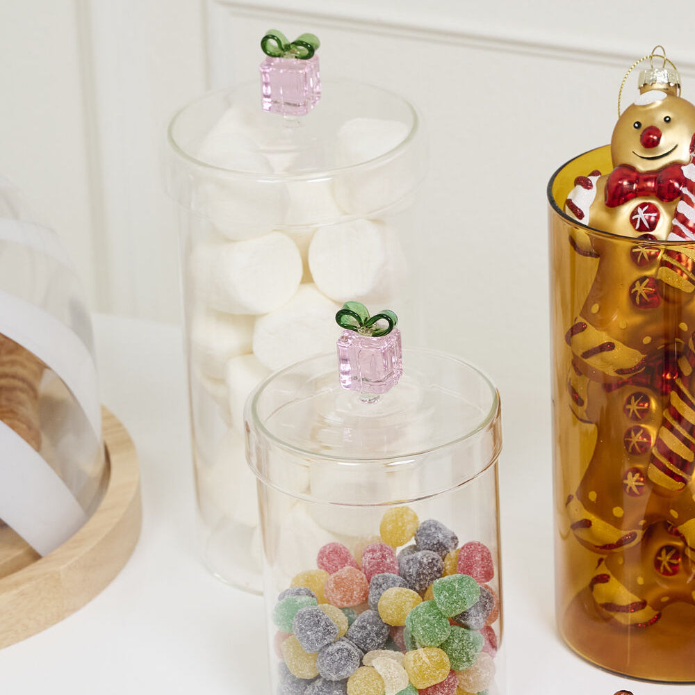 Gifty Glass Canister Set of 2