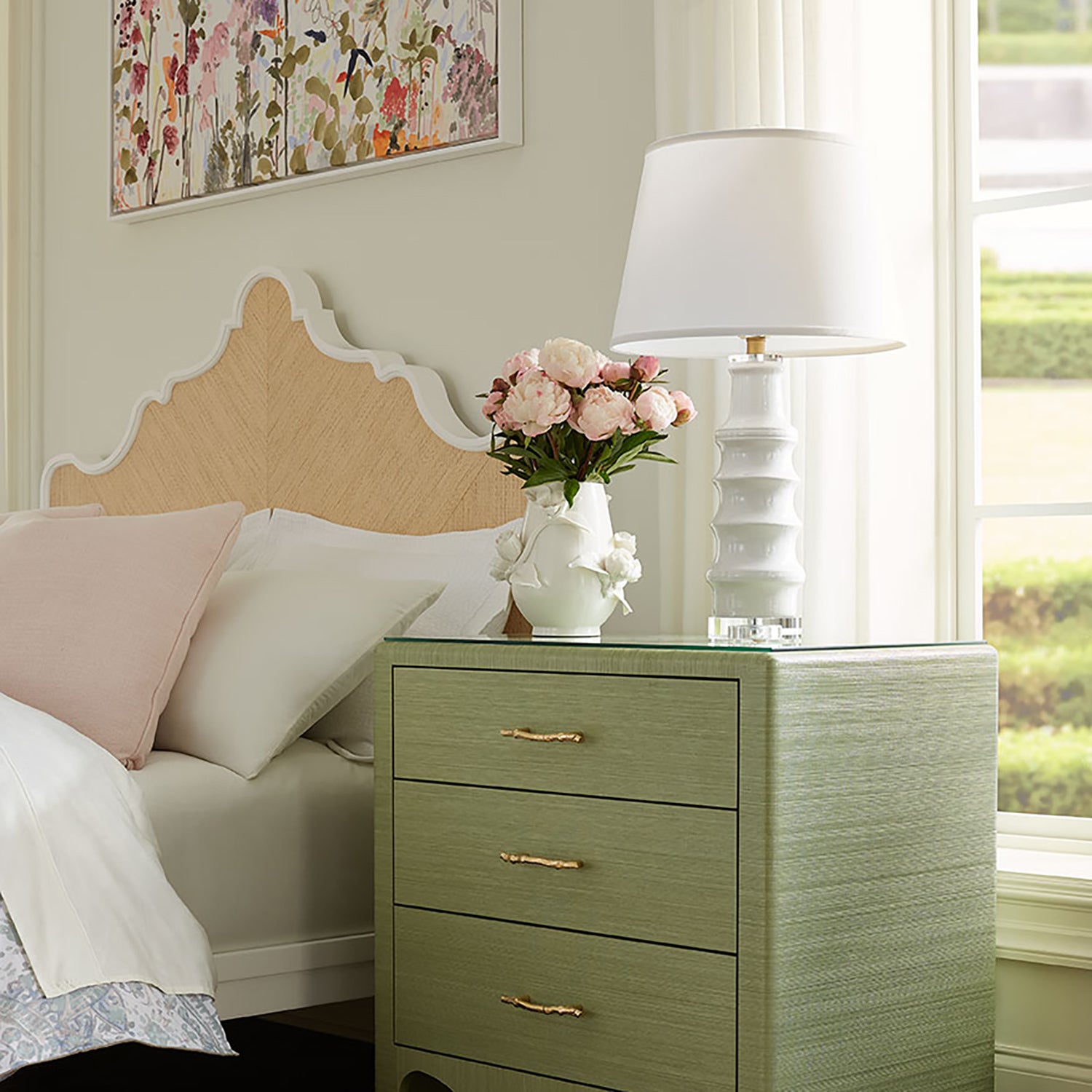 Villa and House Gianna 3 Drawer End Table