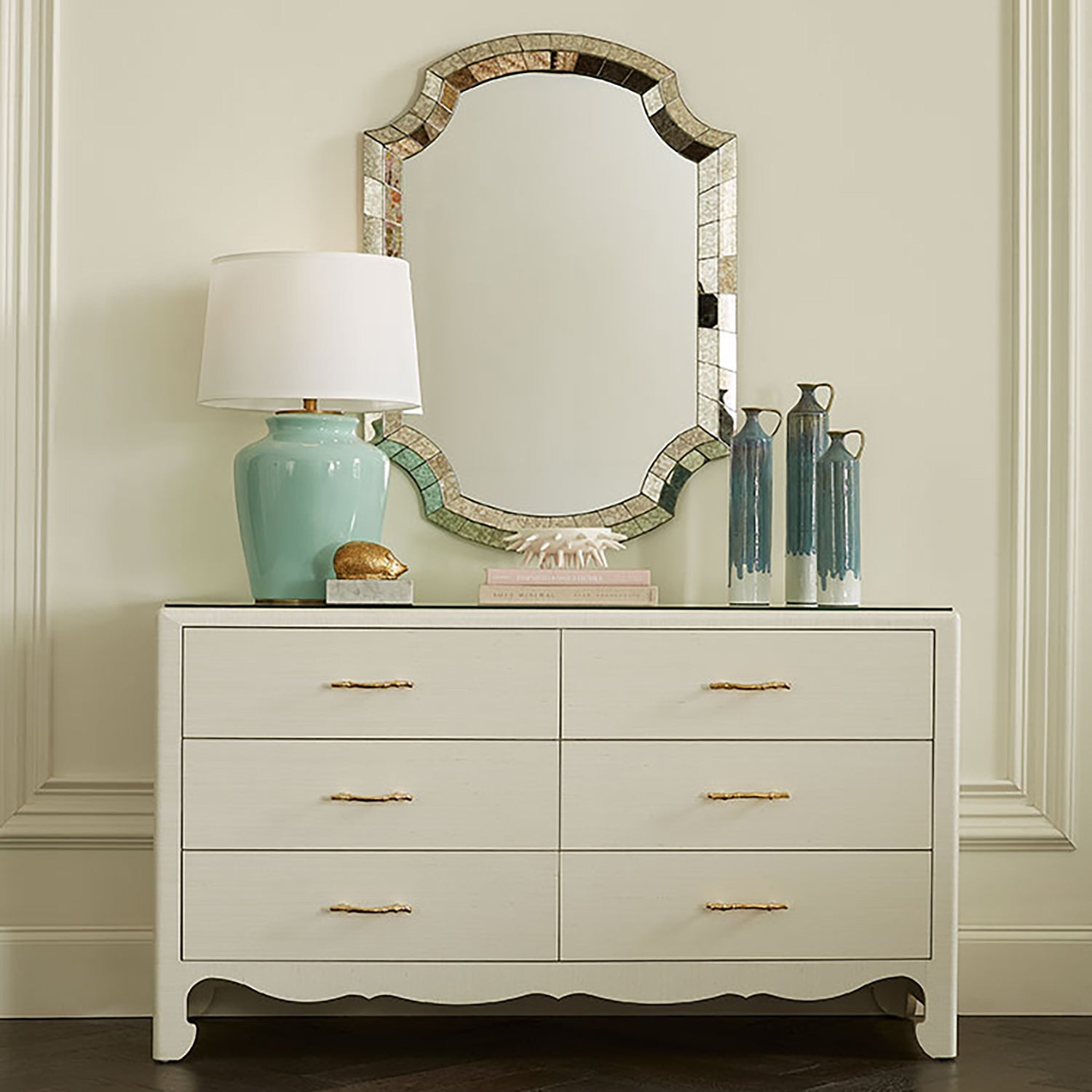 Villa and House Gianna Extra Large 6 Drawer