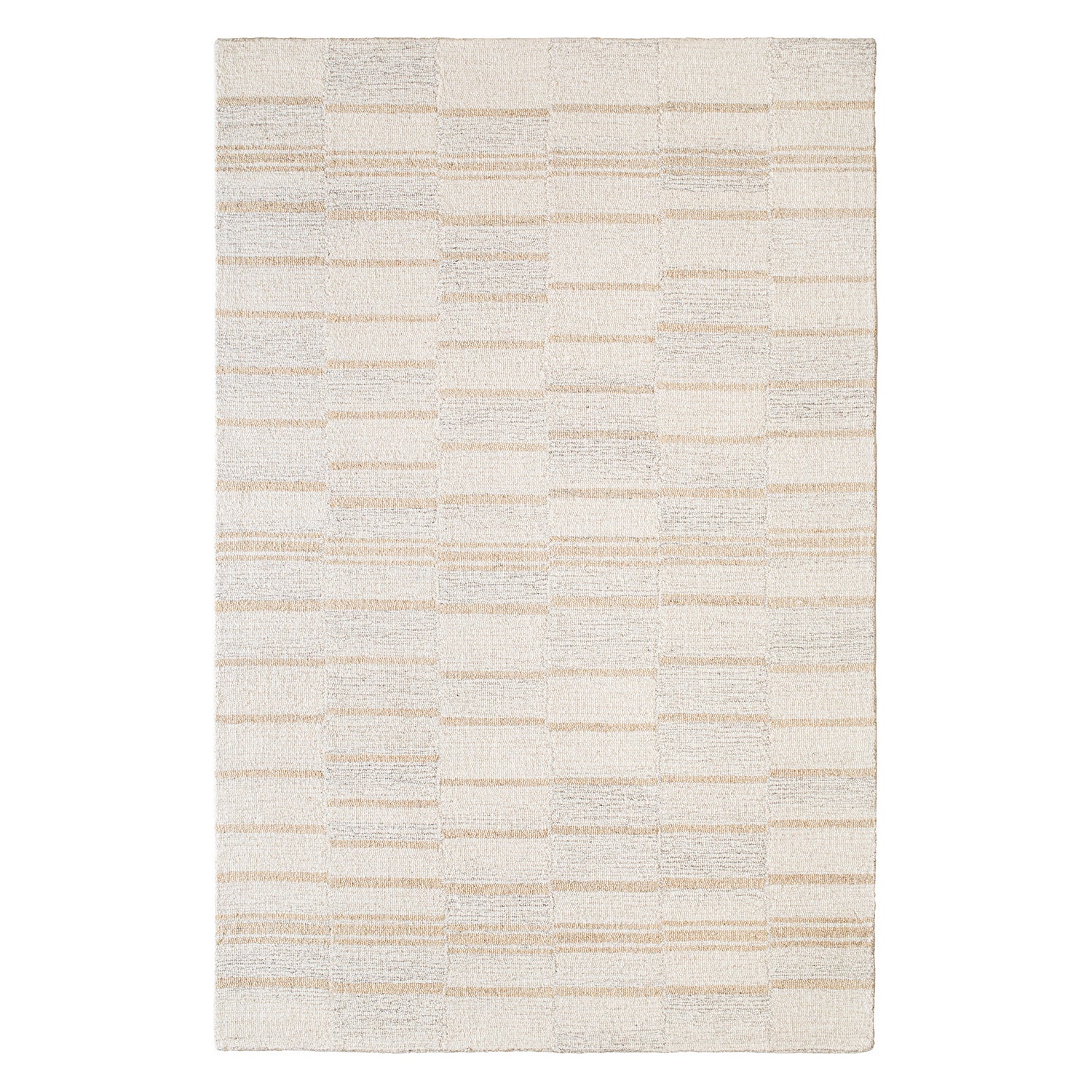 Livabliss Granada Grid Hand Tufted Rug
