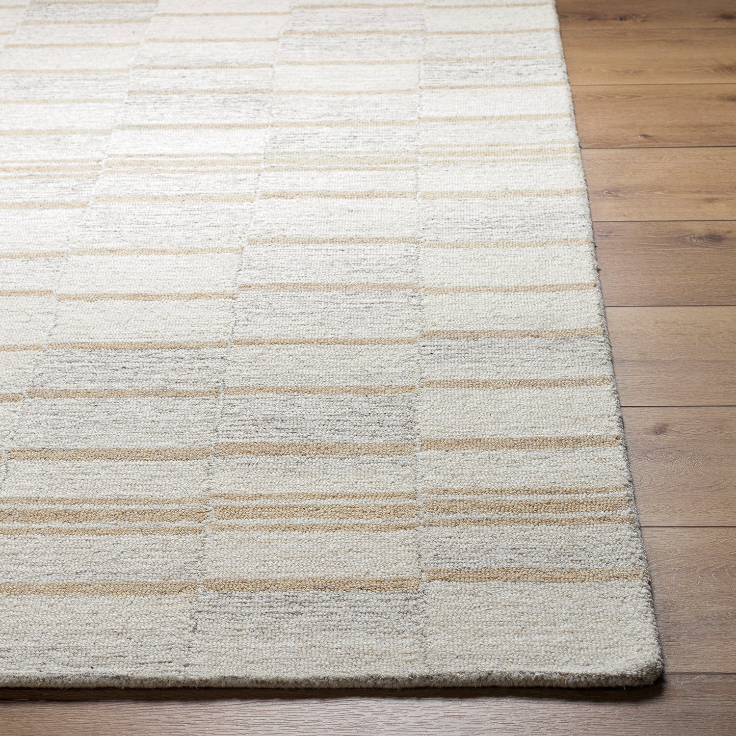 Livabliss Granada Grid Hand Tufted Rug