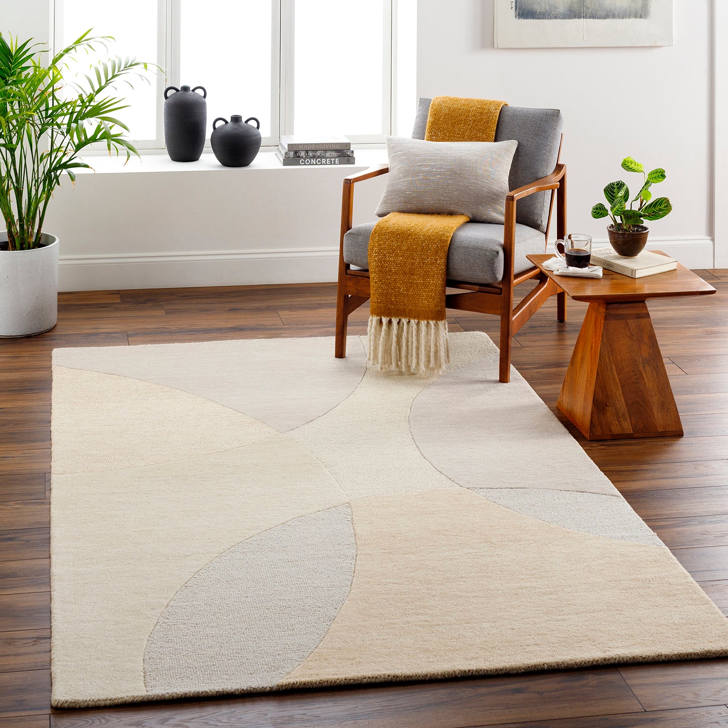 Livabliss Isabel Bubbles Hand Tufted Rug