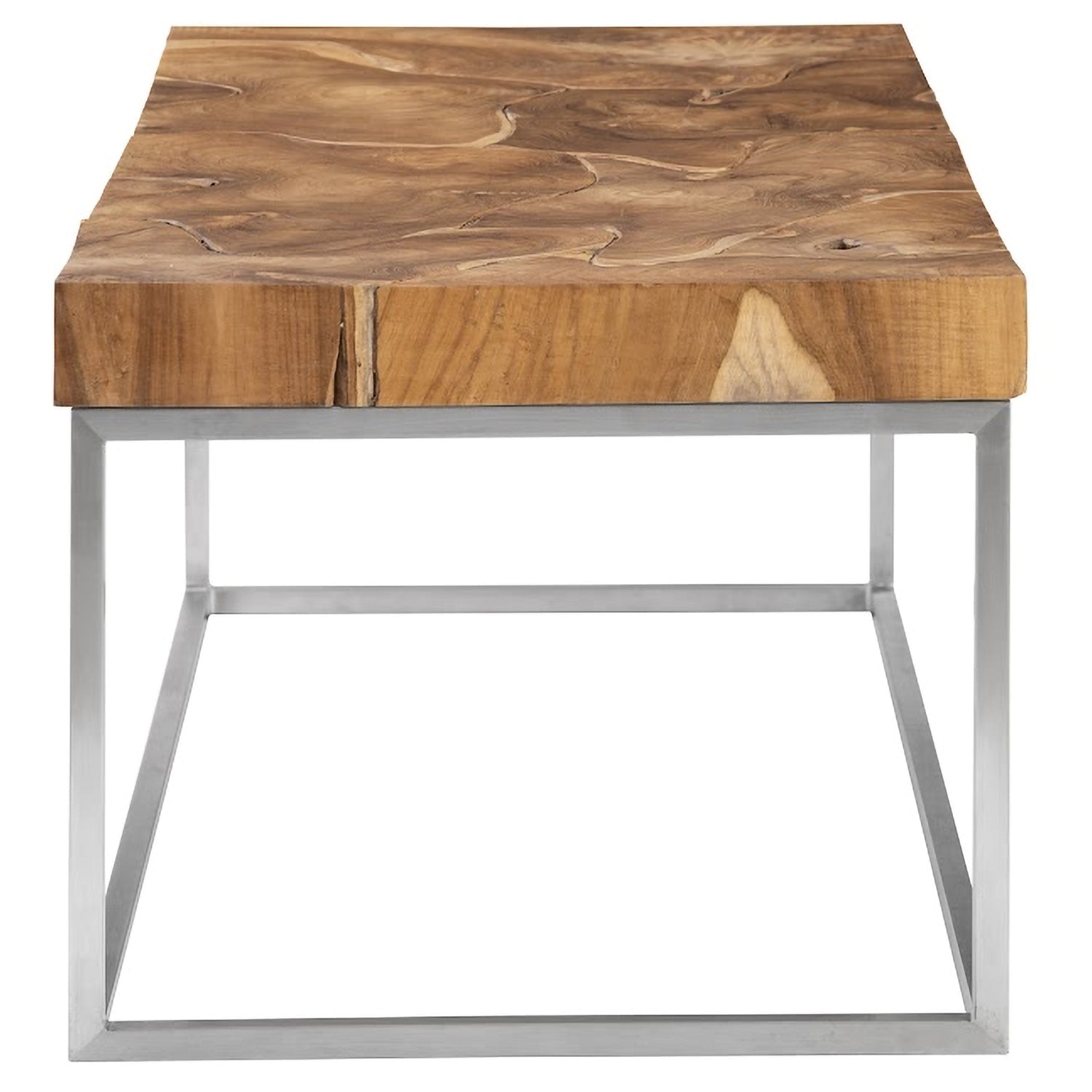 Phillips Collection Teak Puzzle Coffee Table