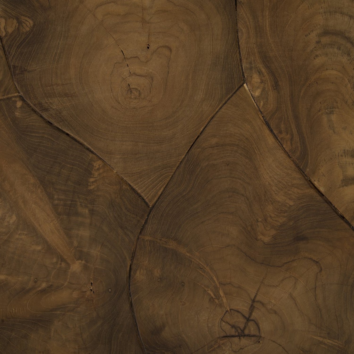 Phillips Collection Teak Puzzle Coffee Table