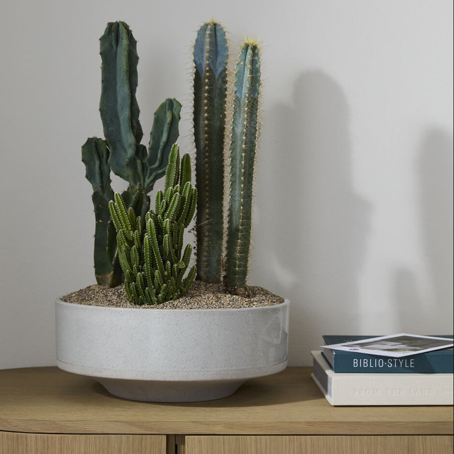 Inventor Bowl, speckled off-white ceramic bowl