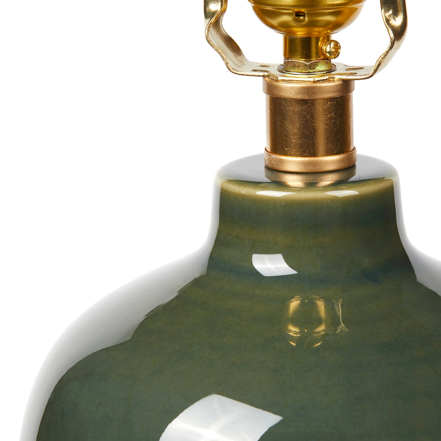 Villa and House Jade Table Lamp