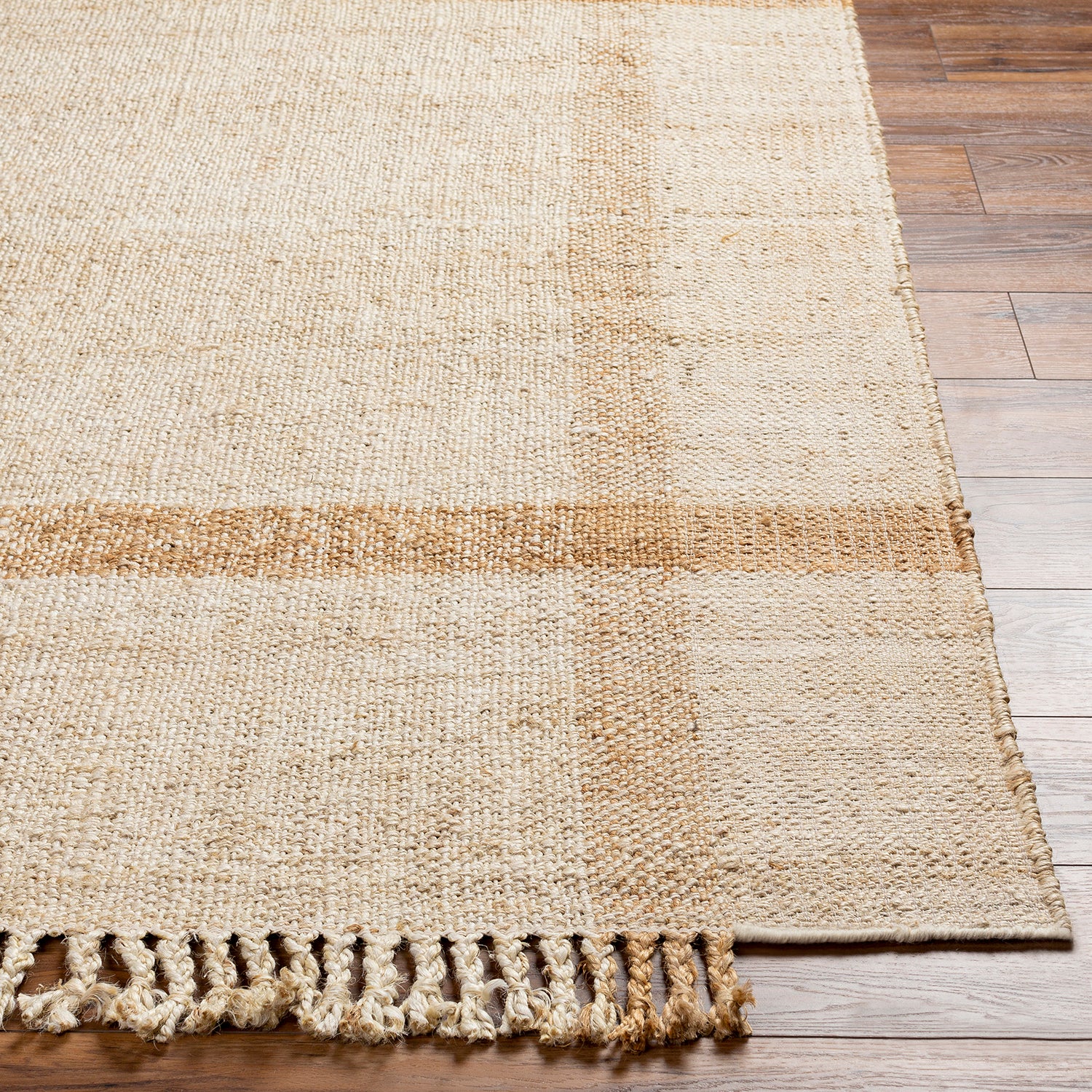 Livabliss Jasmine Tic-Tac Hand Woven Rug
