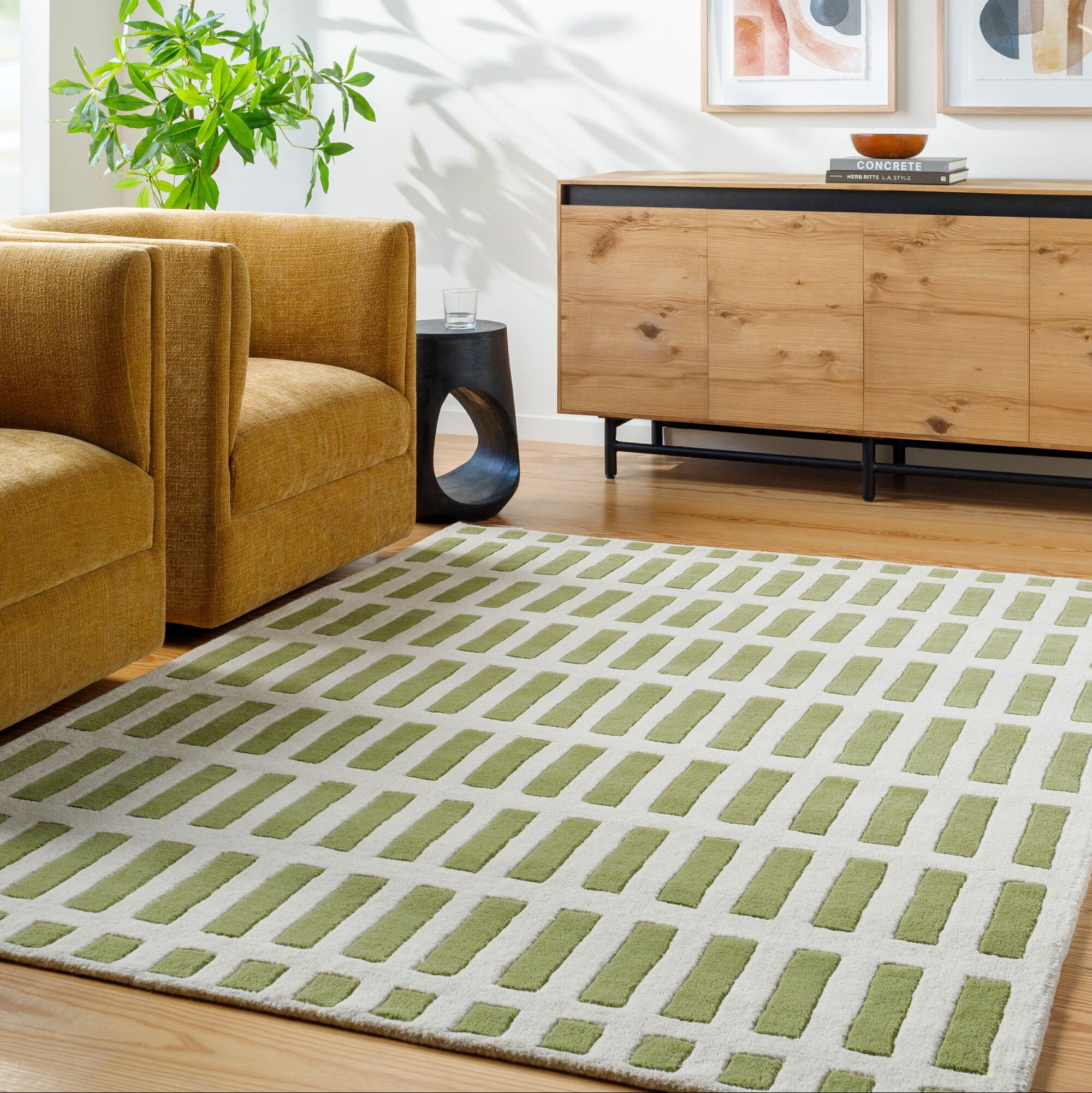 Jason Wu x Surya Jason Wu JSW-1001 Hand Tufted Rug