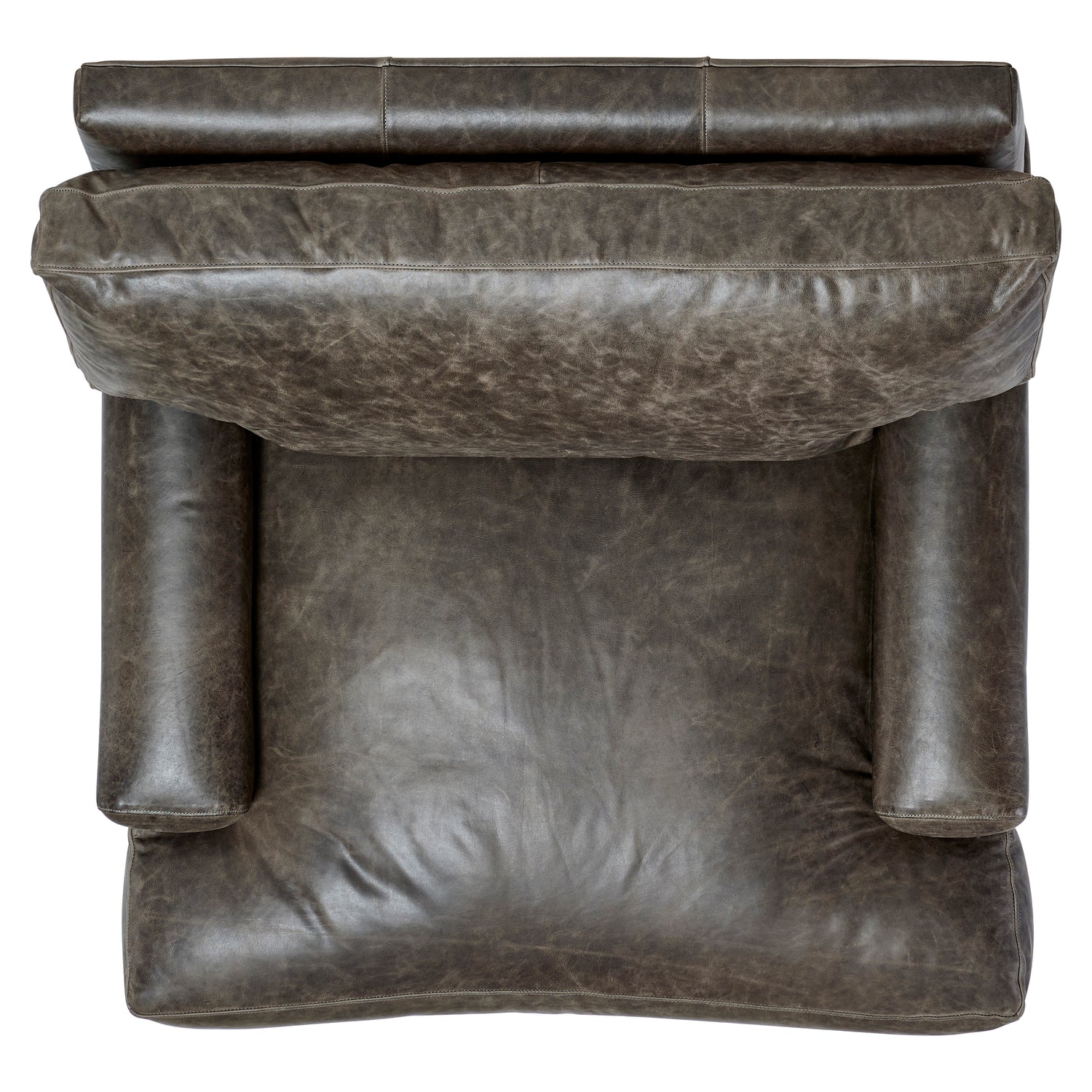Bernhardt Living Burnham Leather Chair