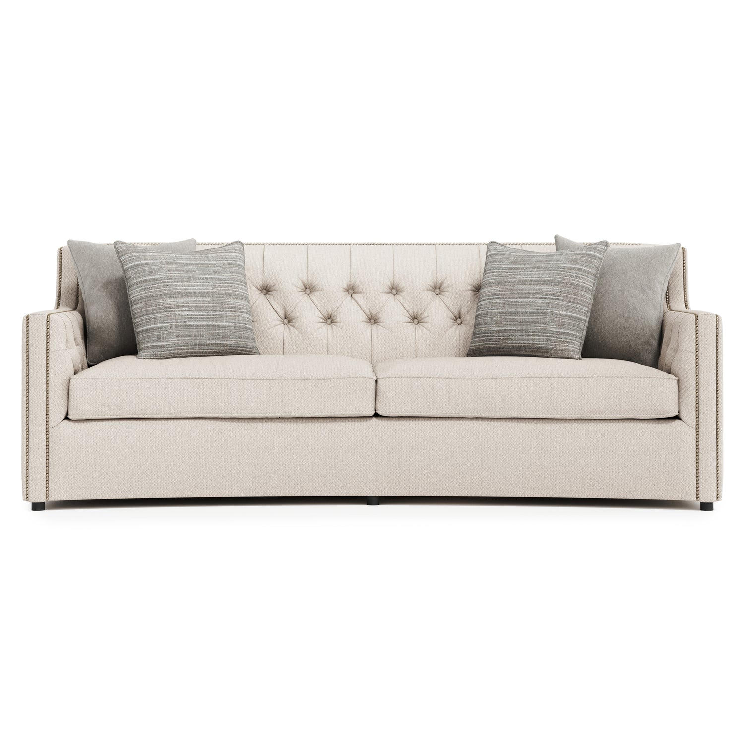 Bernhardt Candace Fabric Sofa, Beige