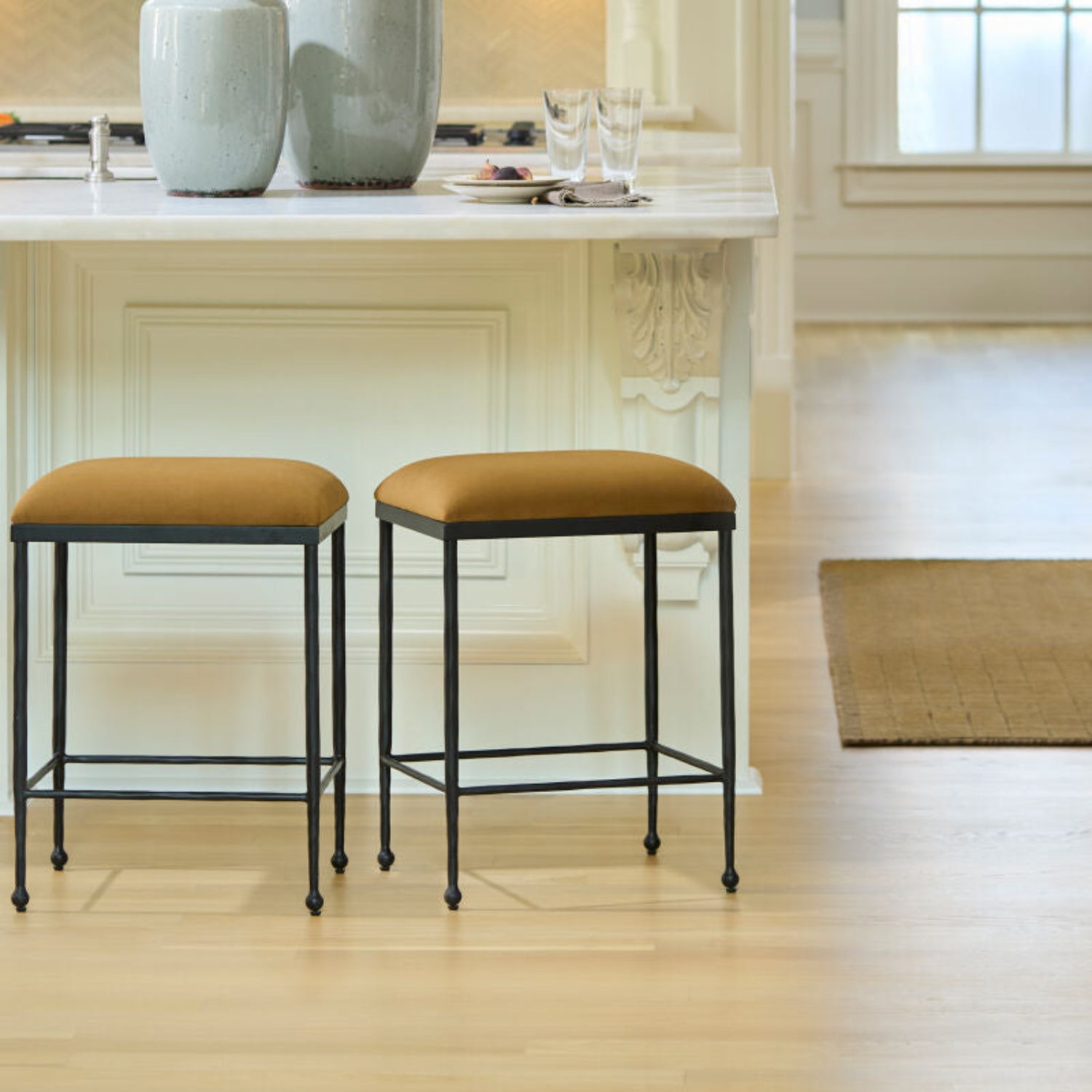 Kornel Iron Counter Stool