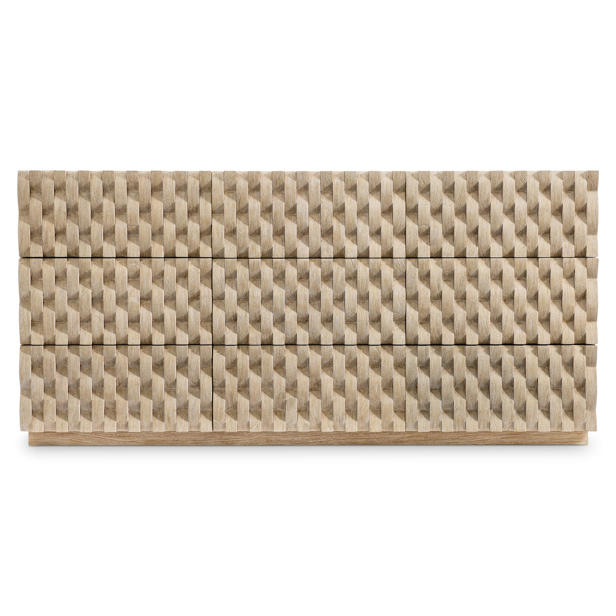 Bernhardt Interiors Candra Dresser in Beige/Tan, side profile