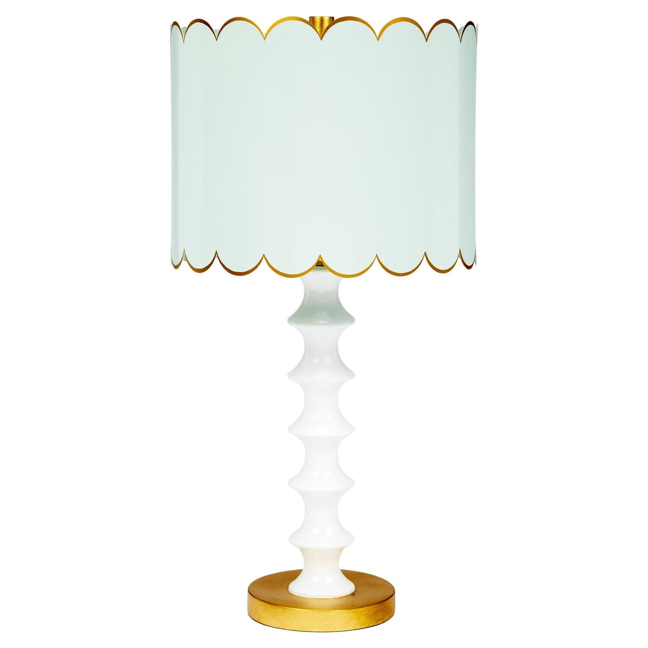Old World Design Eloise Scalloped Table Lamp