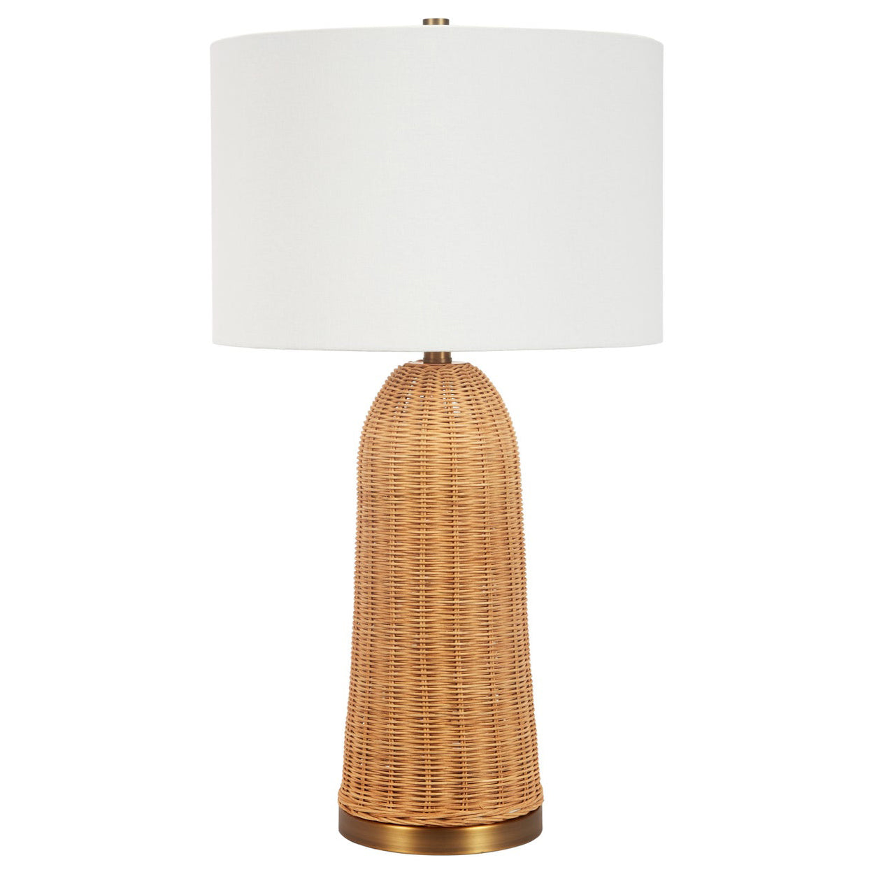 Old World Design Freya Rattan Table Lamp