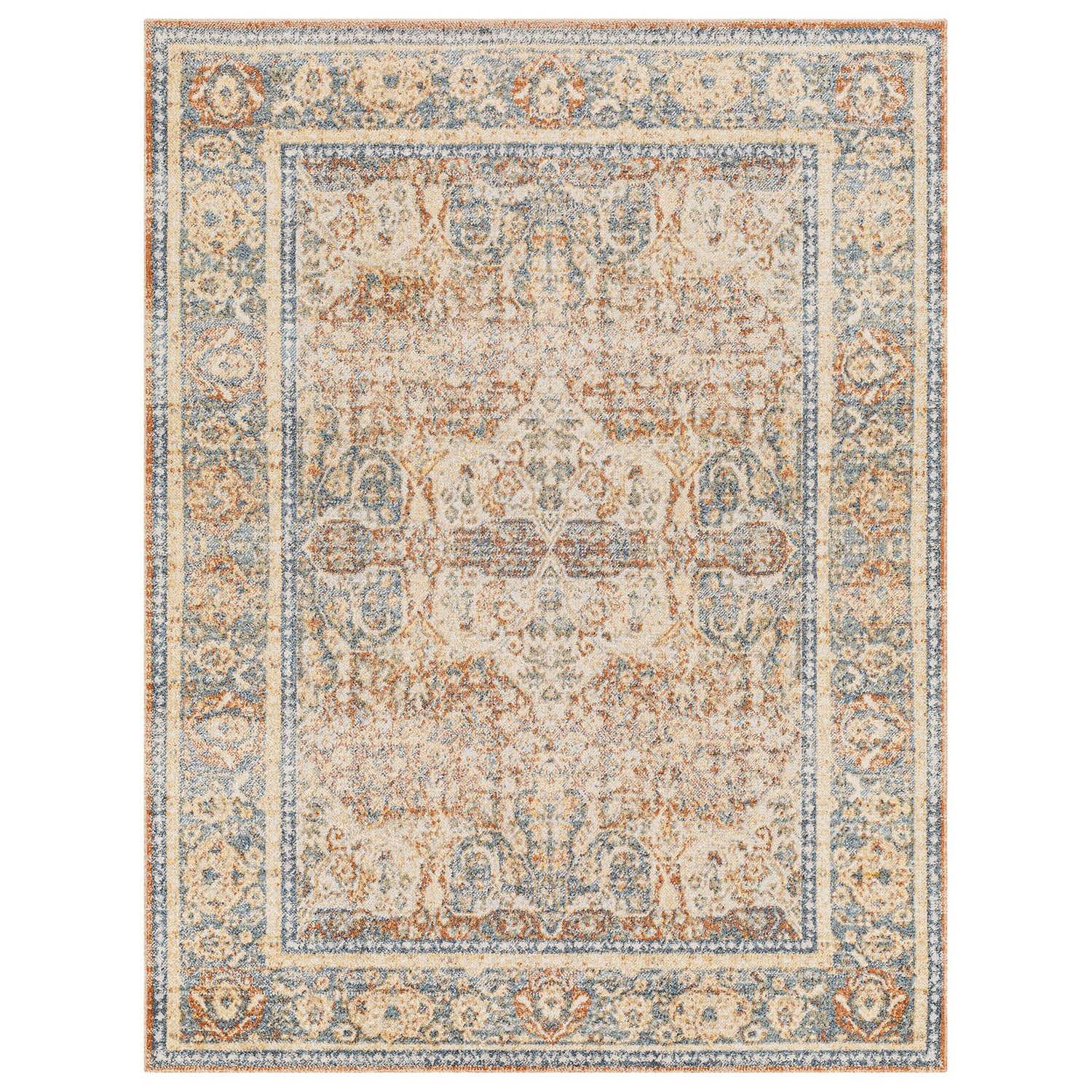 Livabliss Lillian Brown Washable Rug