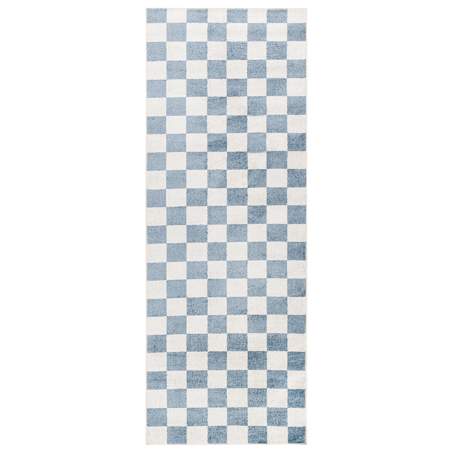 Livabliss Lillian Checker Washable Rug